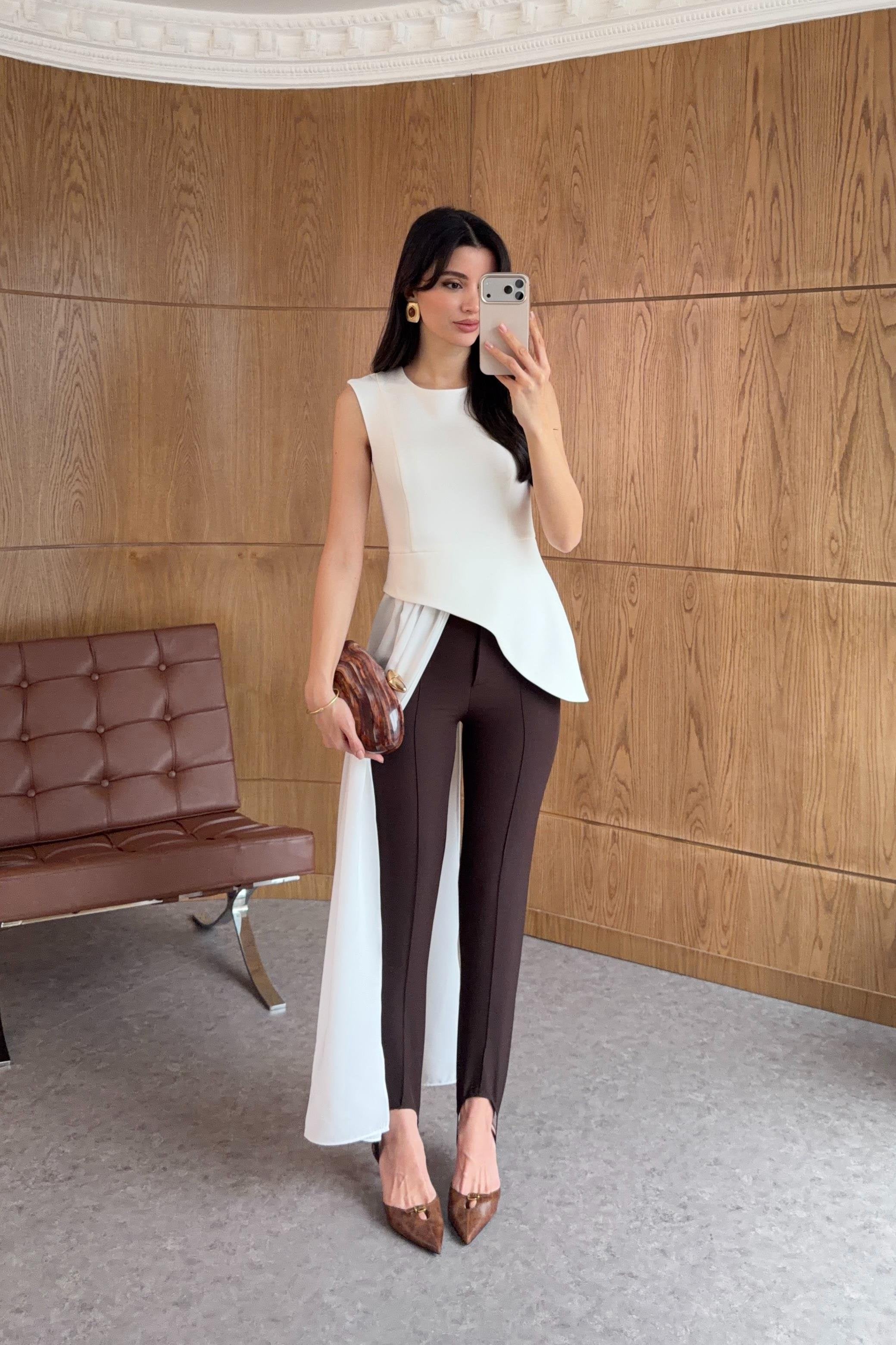 Sculpt Line pantalone - crne i braon