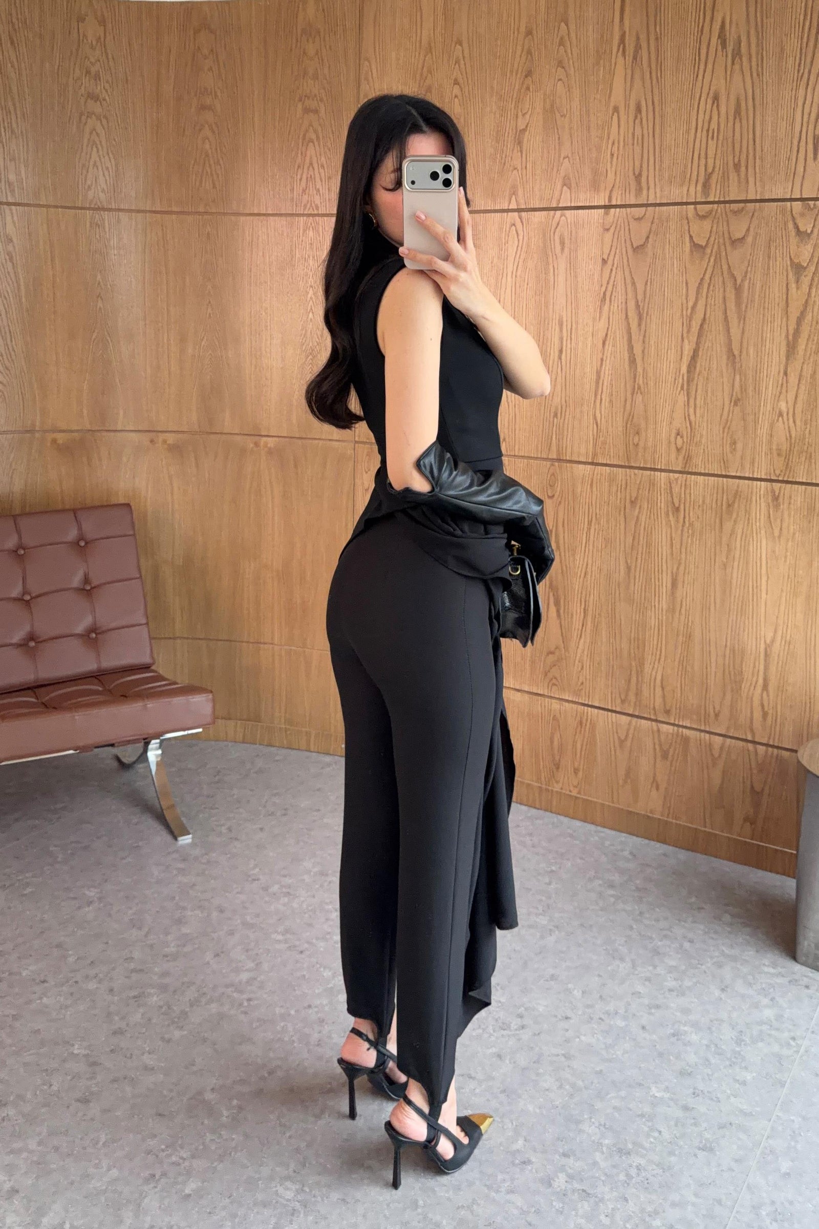 Sculpt Line pantalone - crne i braon