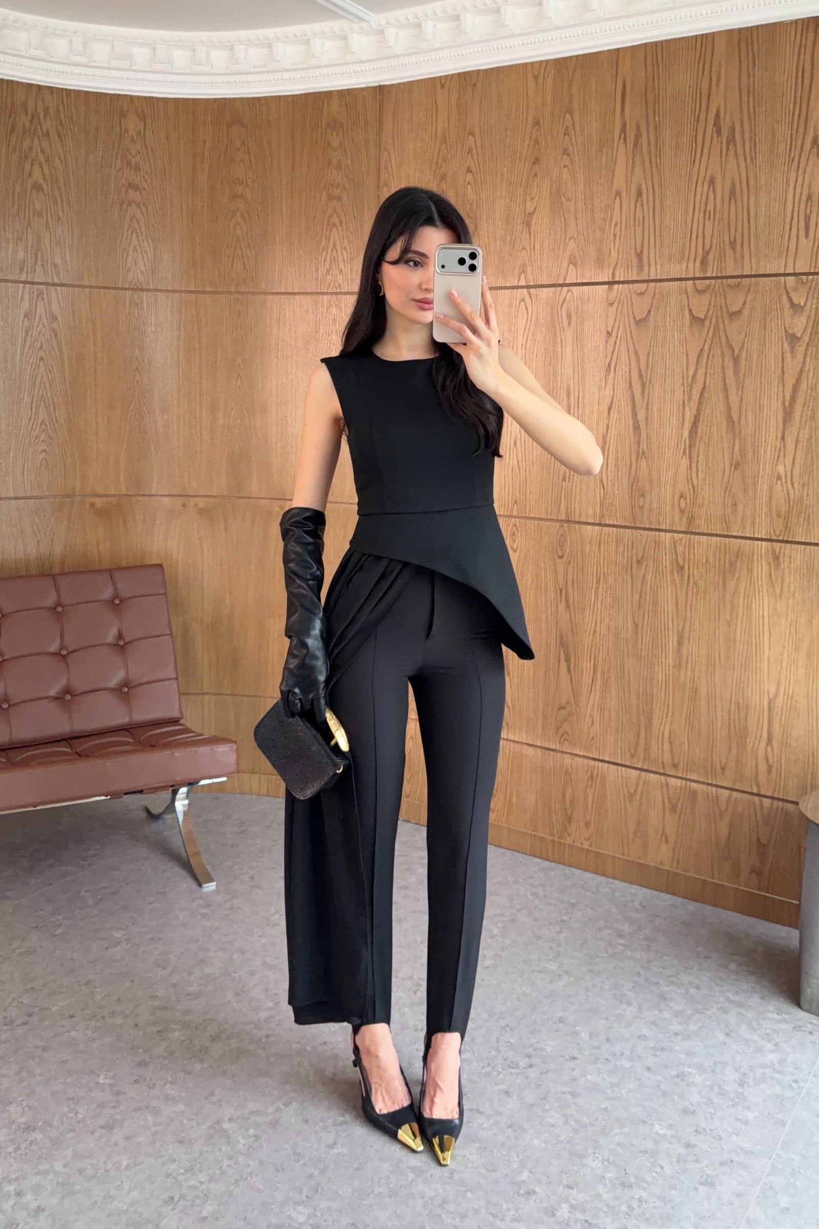 Sculpt Line pantalone - crne i braon