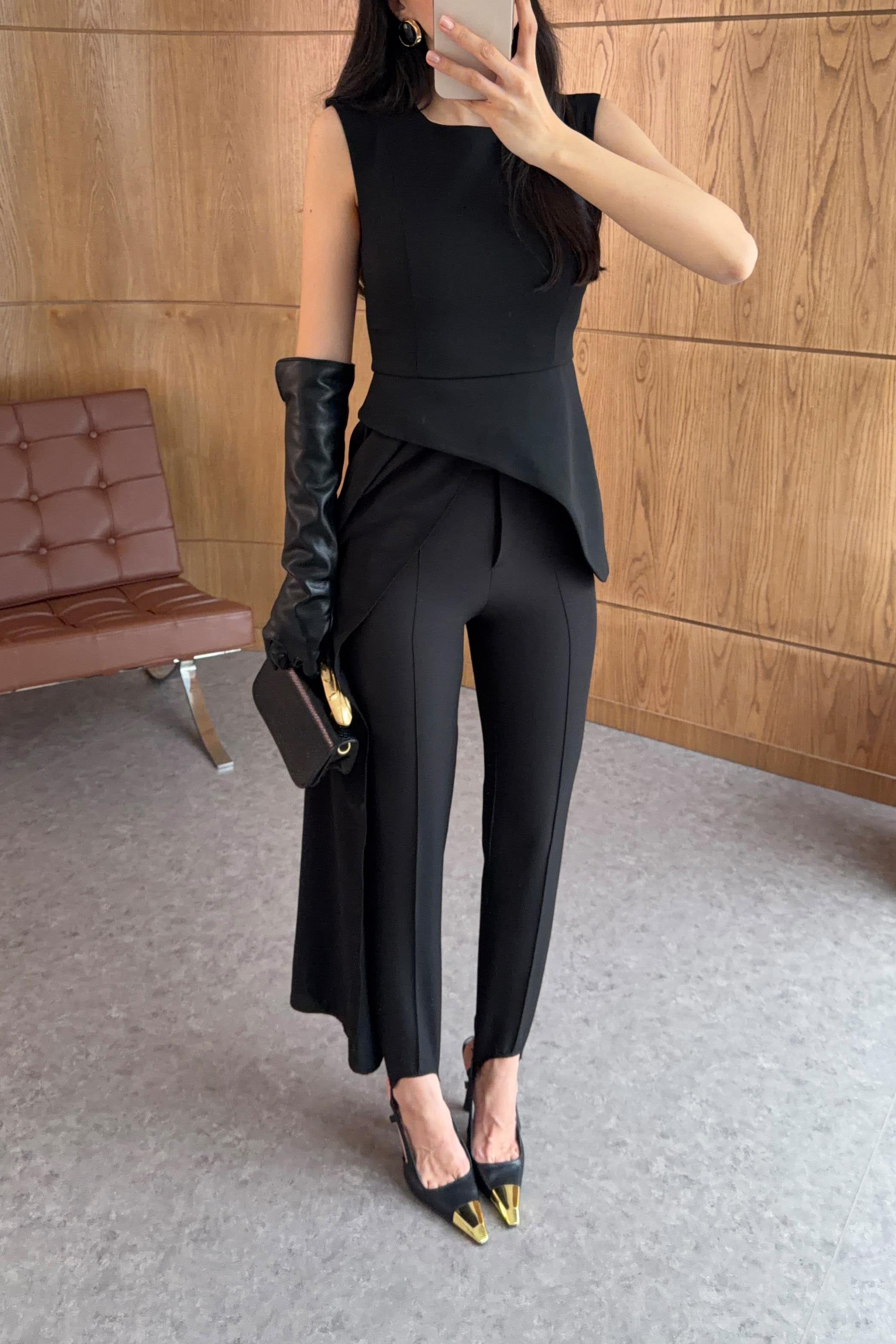 Sculpt Line pantalone - crne i braon