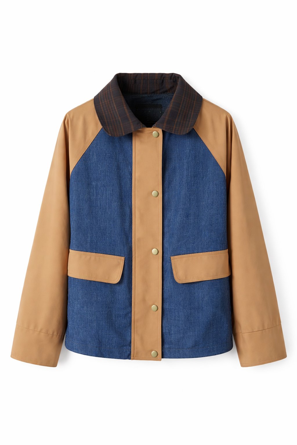 Camel & Denim Statement Jakna