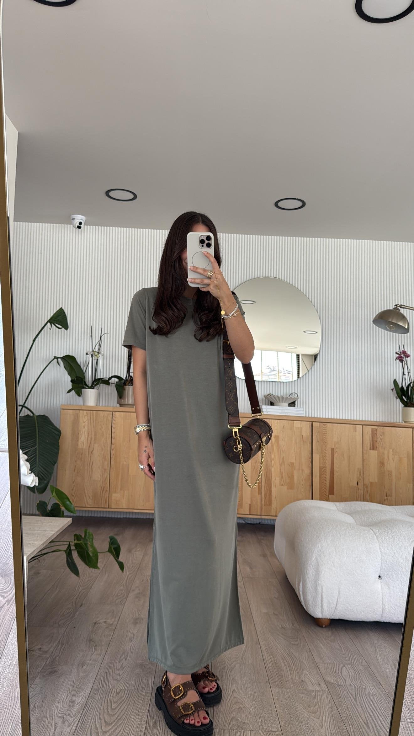 HALJINA OD MODALA GREEN OLIVE