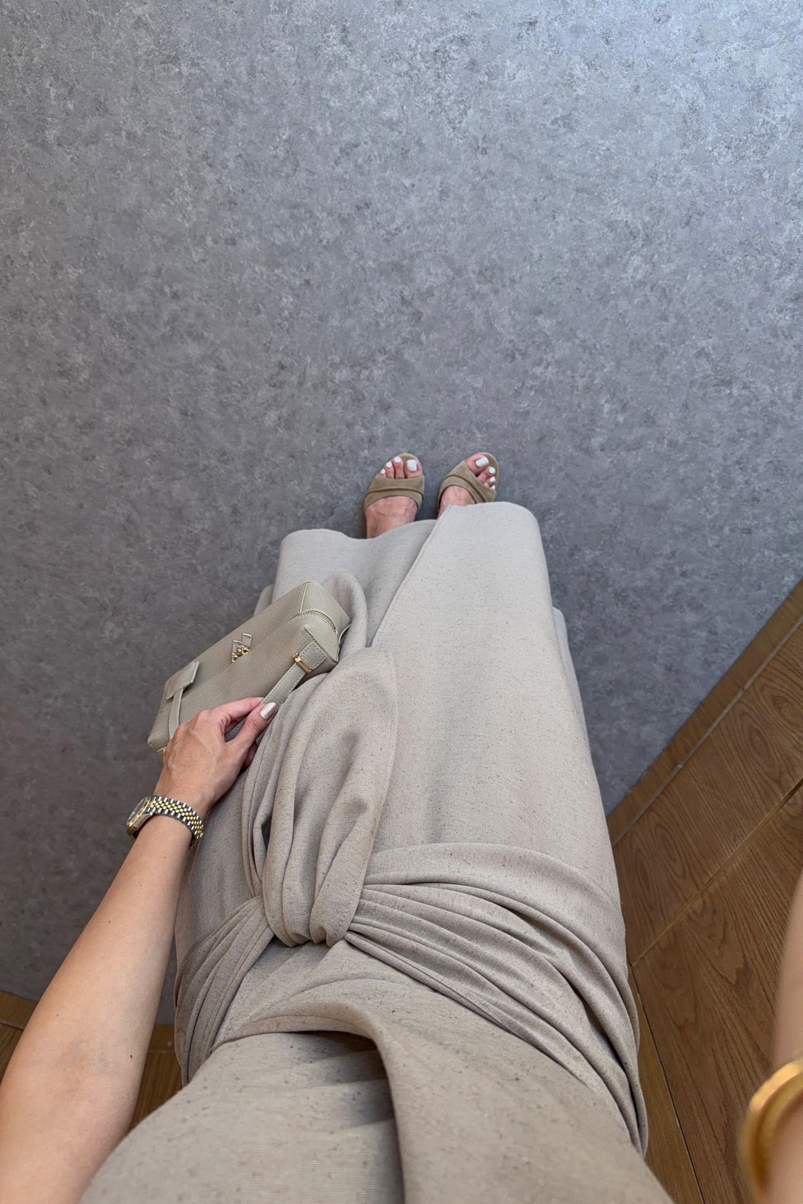 Natural Linen Beige haljina
