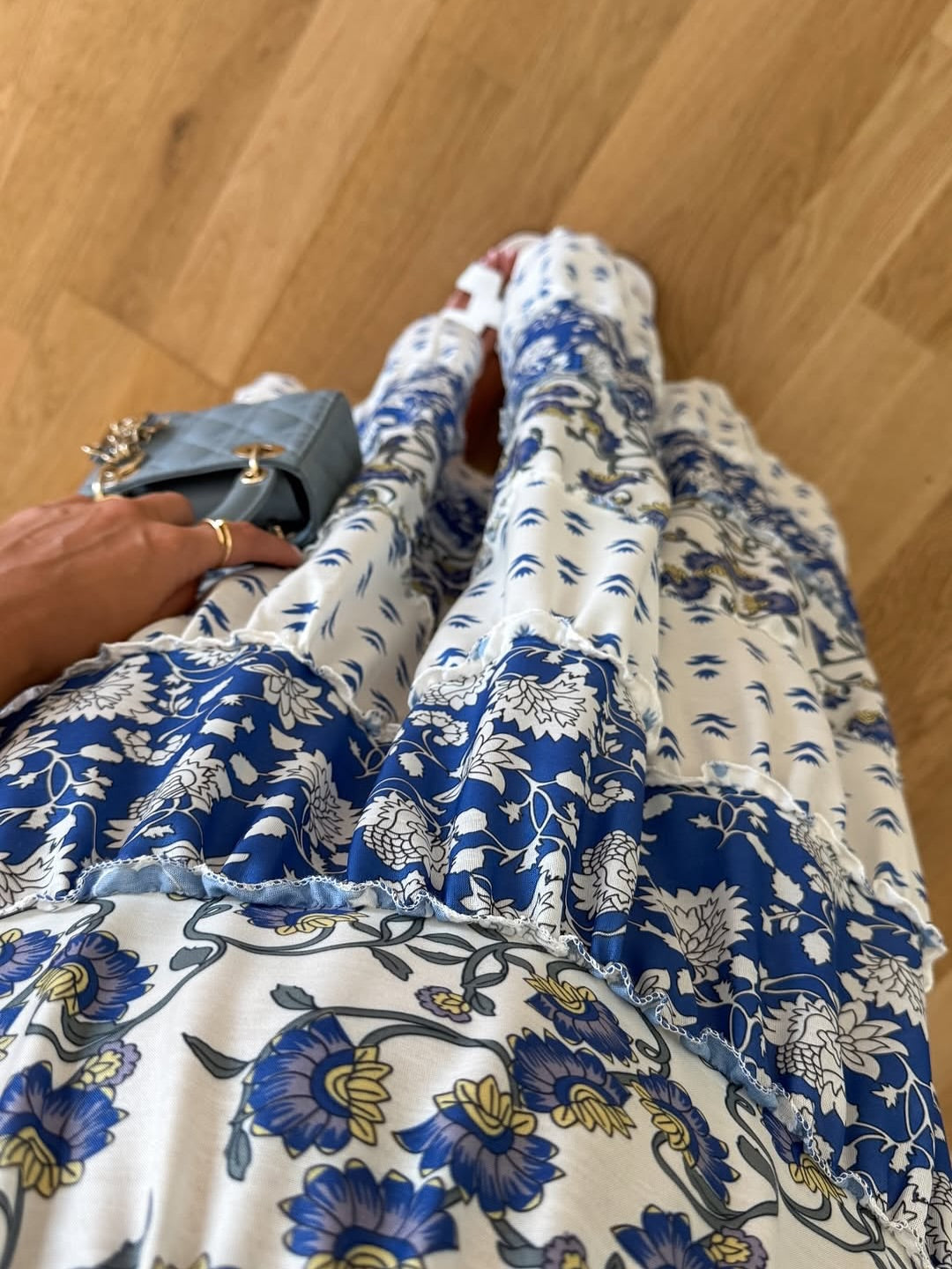 Santorini Bloom Midi Hlajina