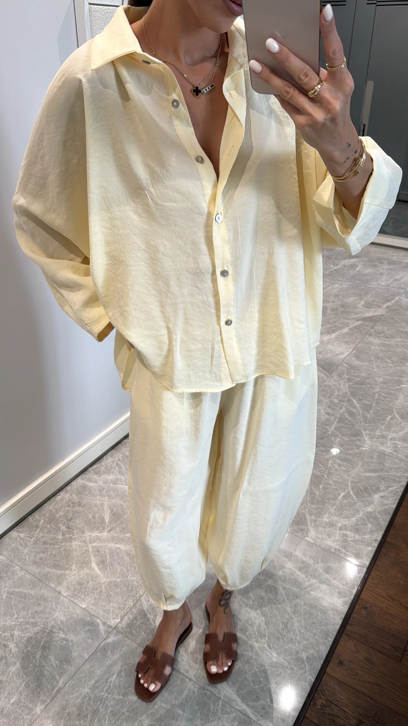 TENCEL CO-ORD SET - Više boja