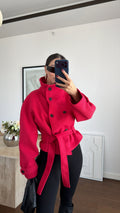 SCARLET SCULPT COAT