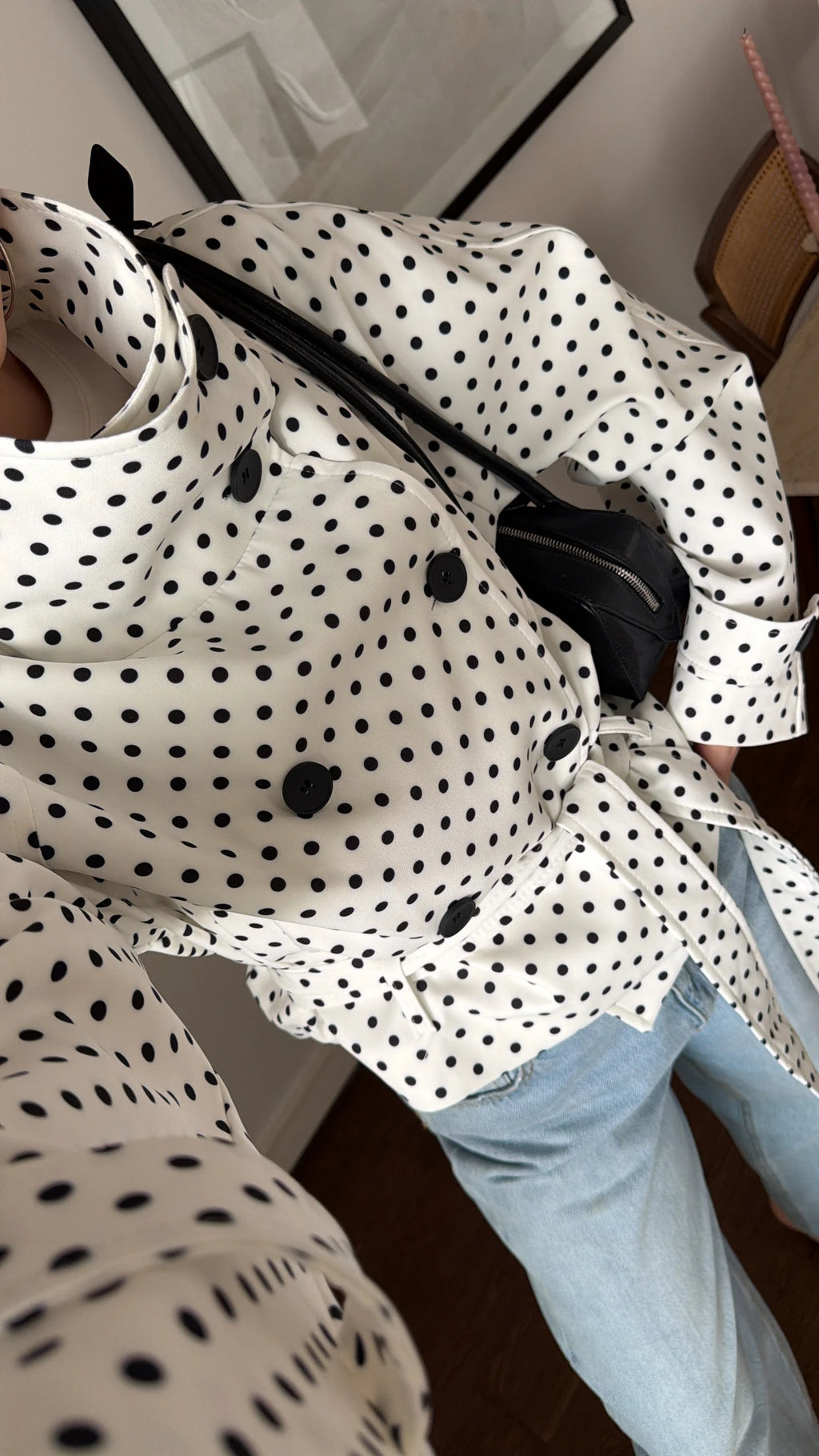 Polka Dot Statement Jacket