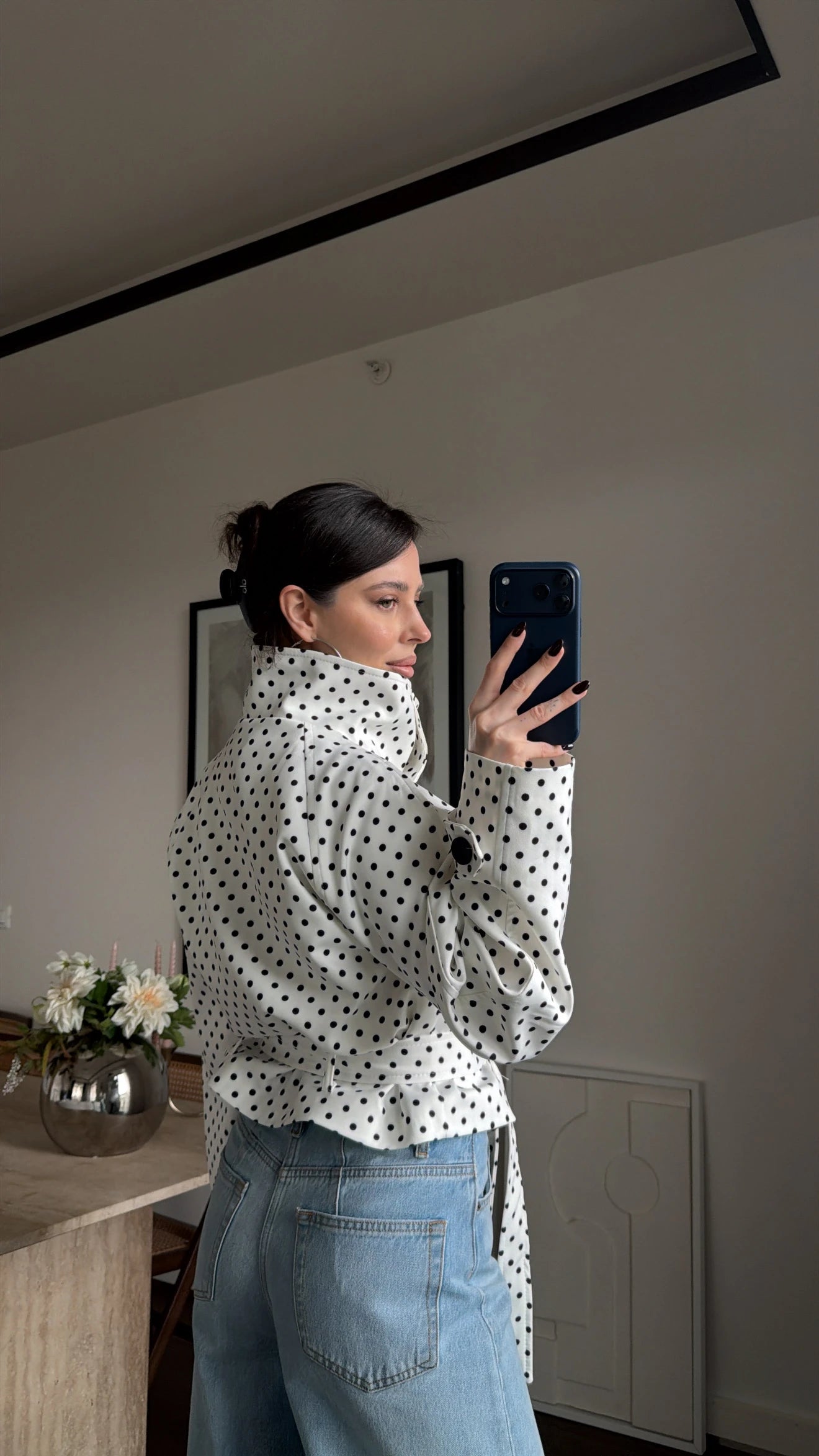 Polka Dot Statement Jacket