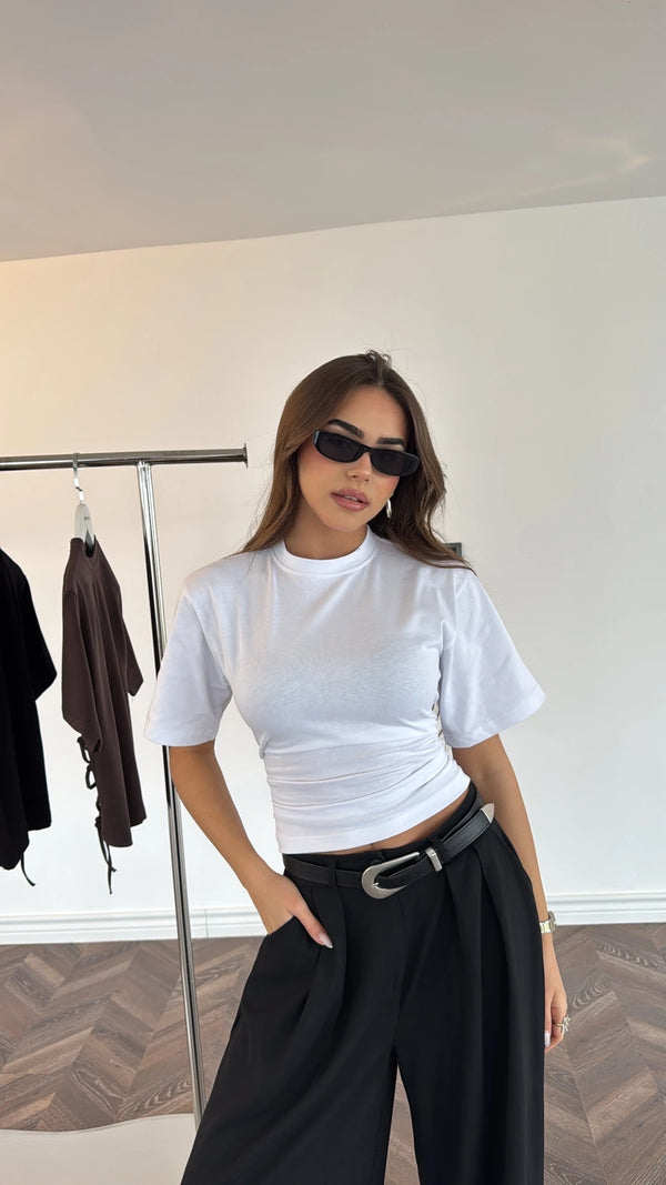 Designer Cotton T-Shirt with rope - više boja