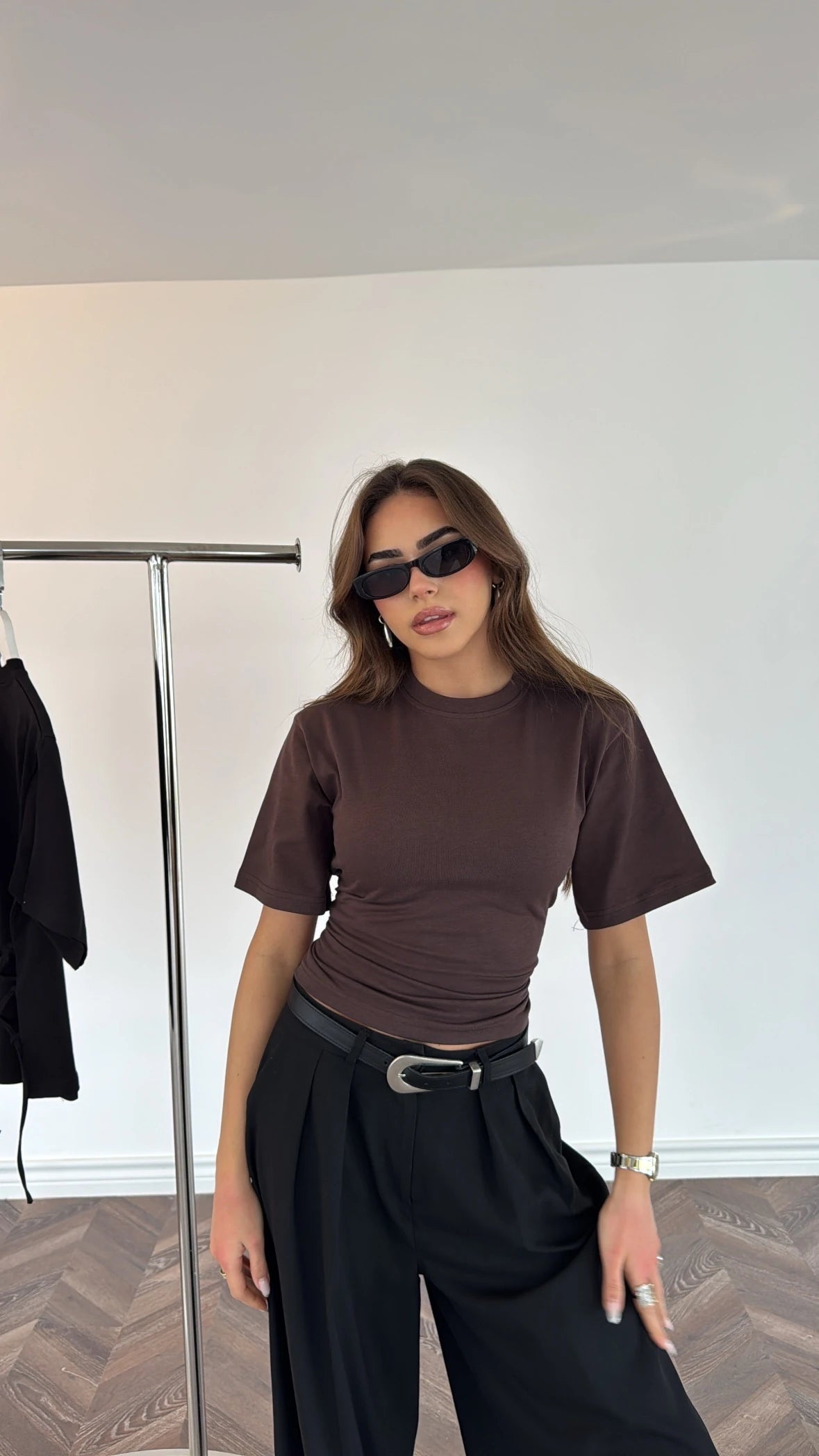 Designer Cotton T-Shirt with rope - više boja