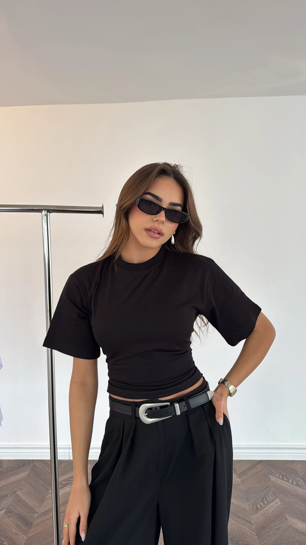 Designer Cotton T-Shirt with rope - više boja