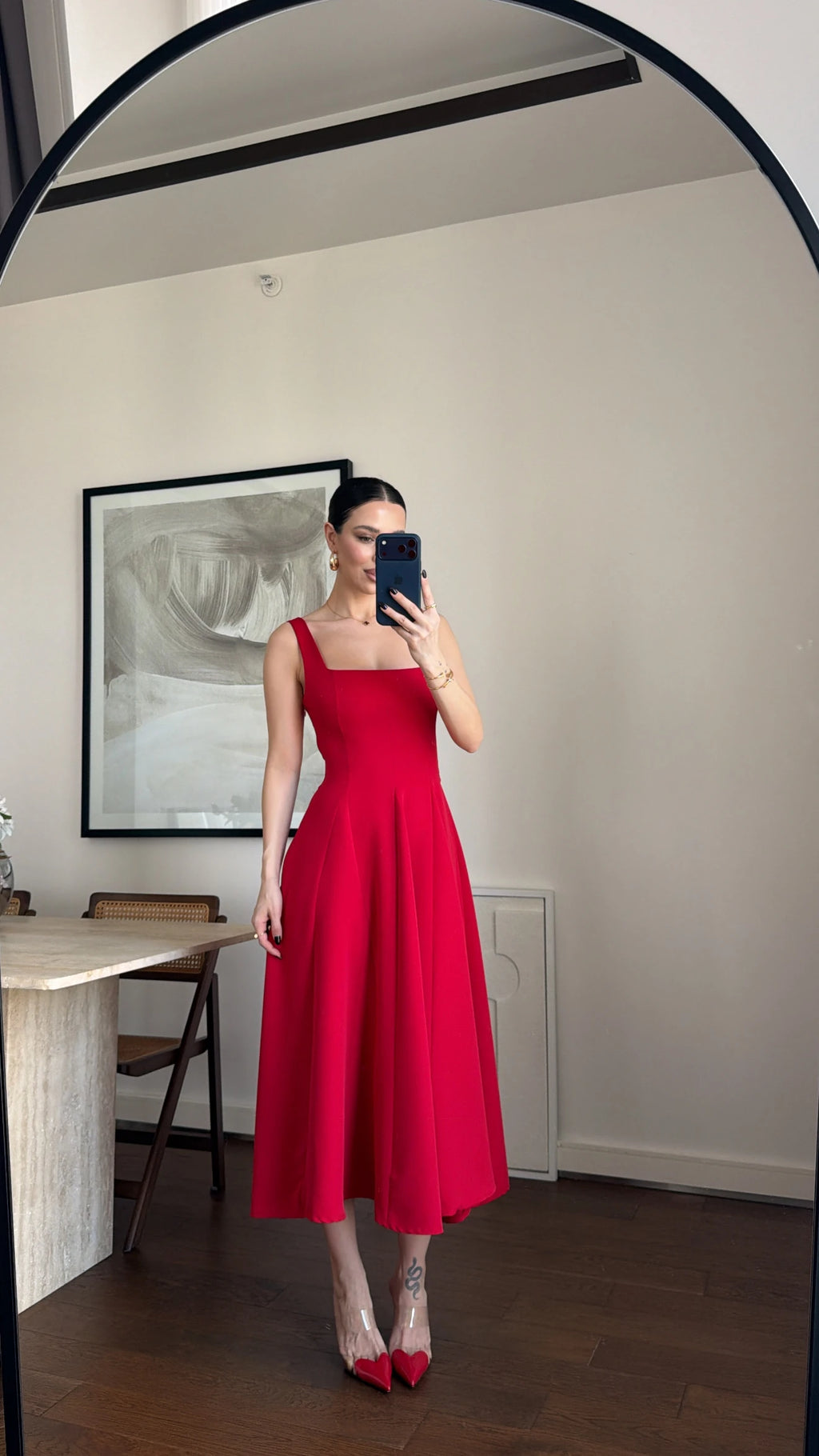 Verona Korset Midi Haljina - tri boje