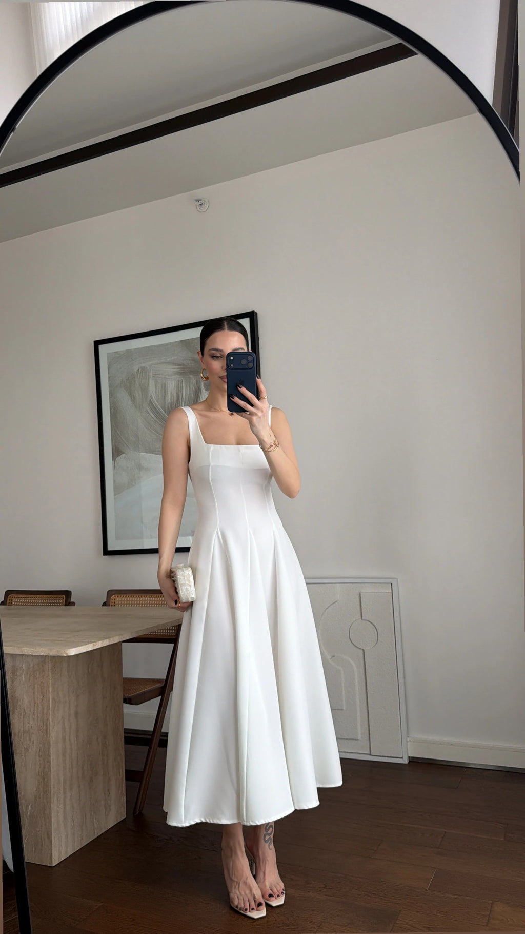 Verona Korset Midi Haljina - tri boje
