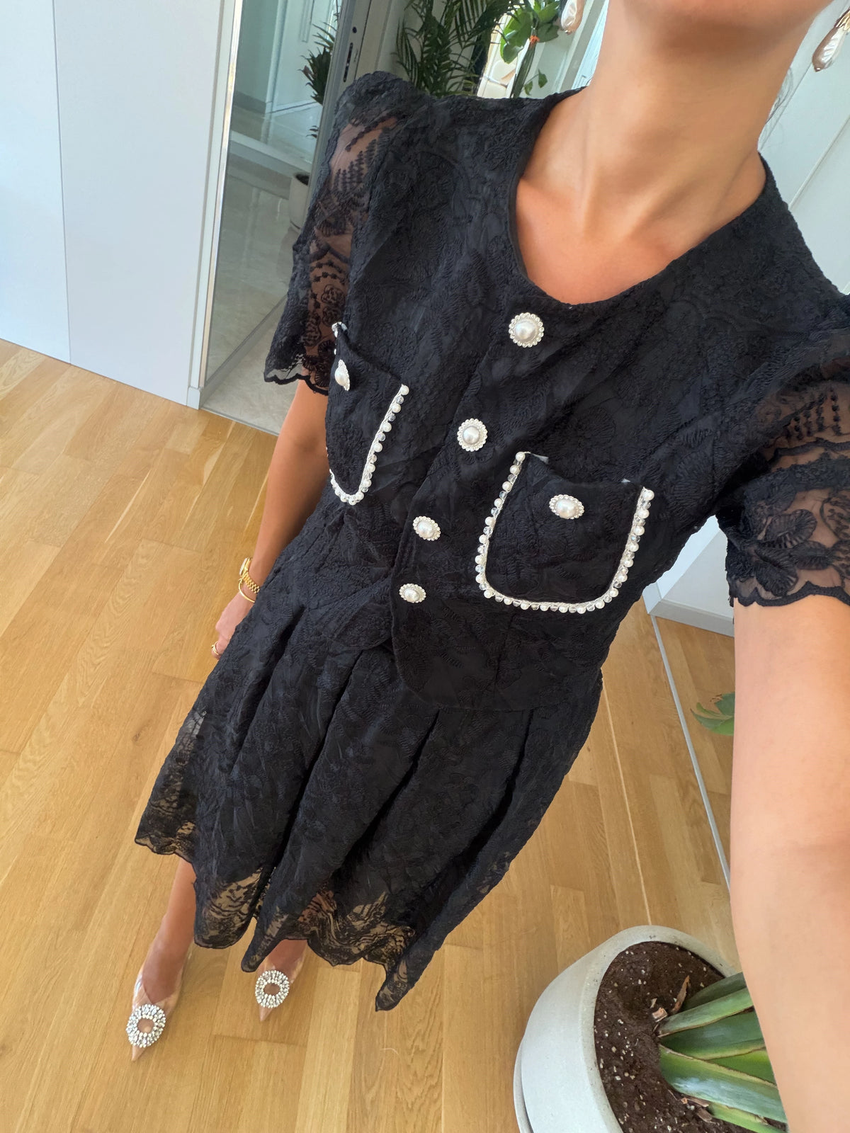 Pearl Lace Set