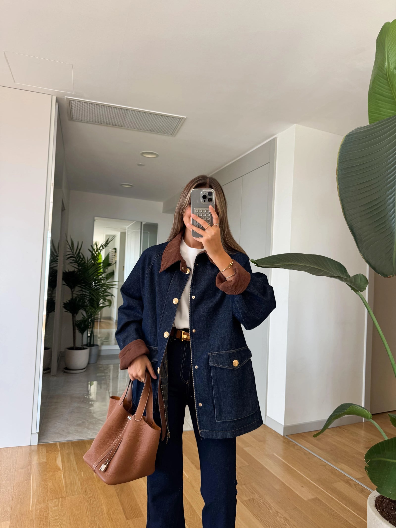 Premium Denim Parka Jakna
