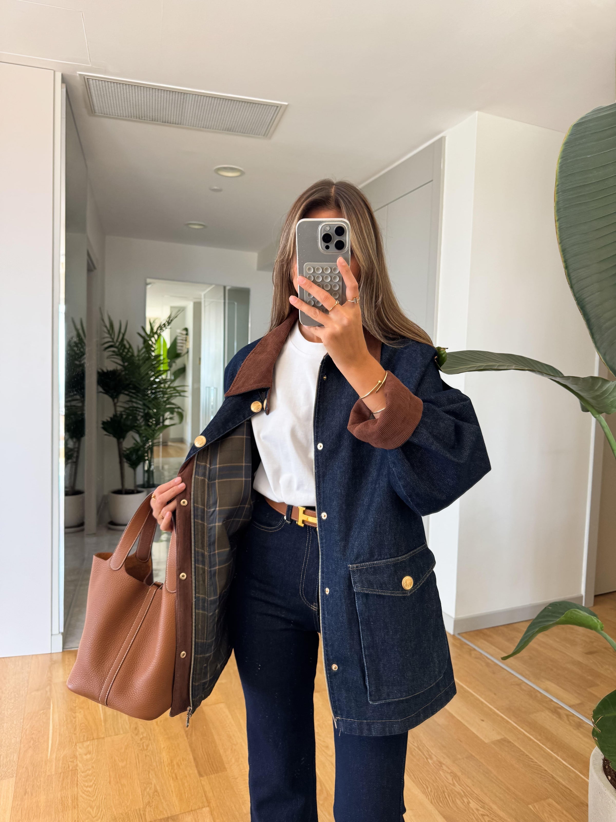 Premium Denim Parka Jakna