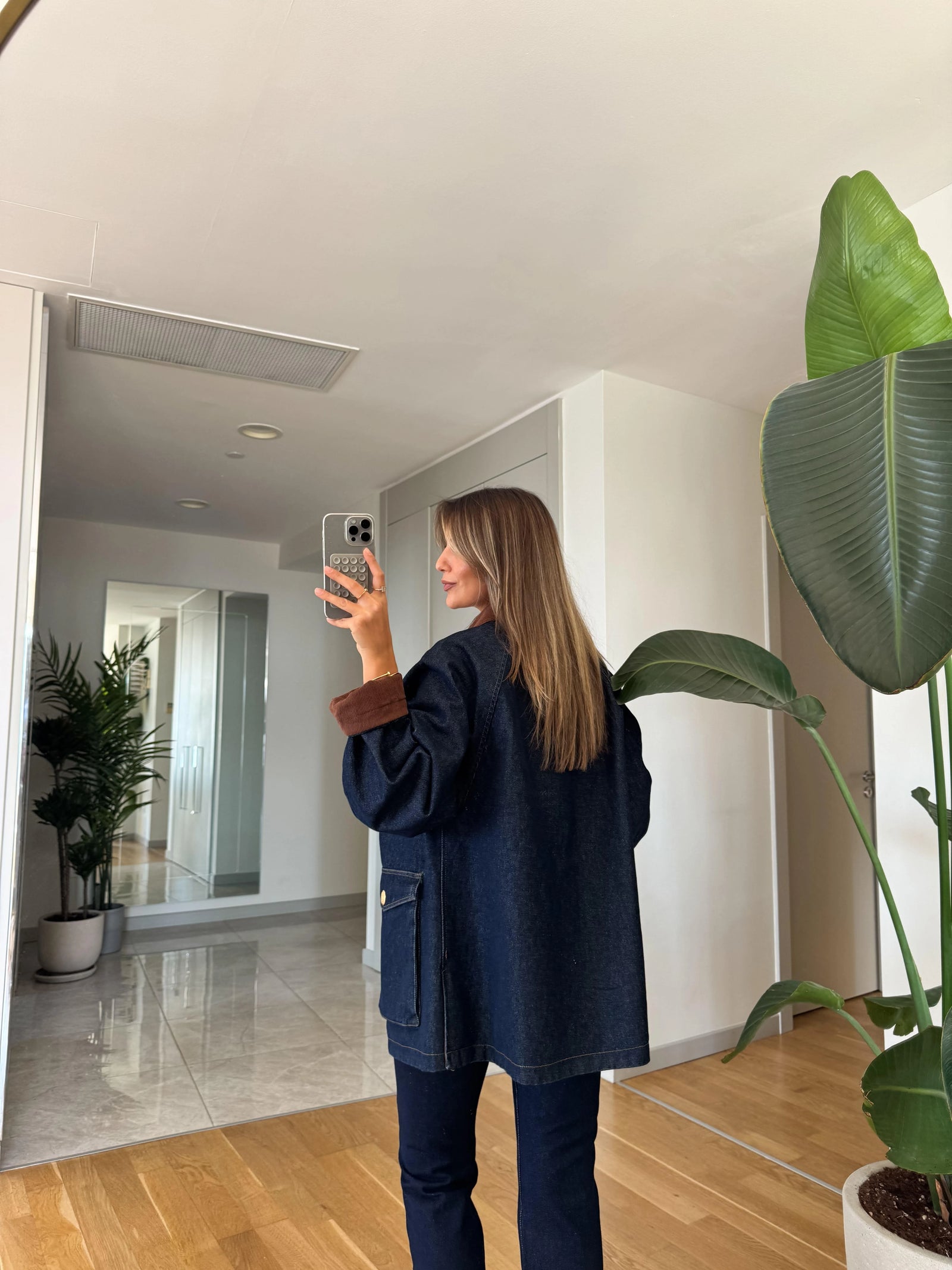 Premium Denim Parka Jakna
