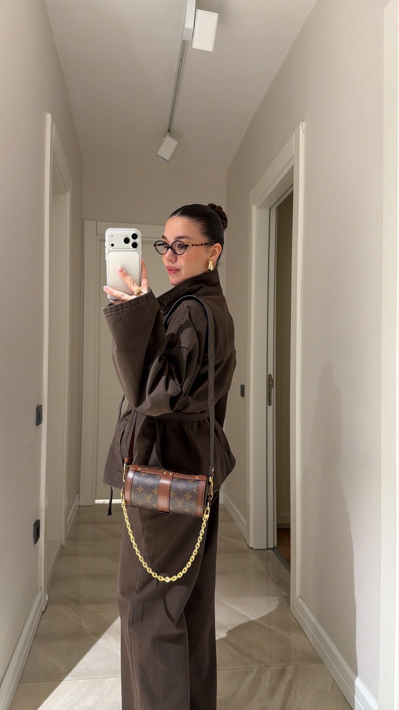 PREMIUM TEKSAS KOMPLET BRAON BOJA