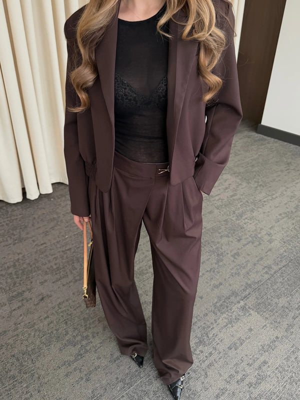 MOCHA PREMIUM TAILORED SET