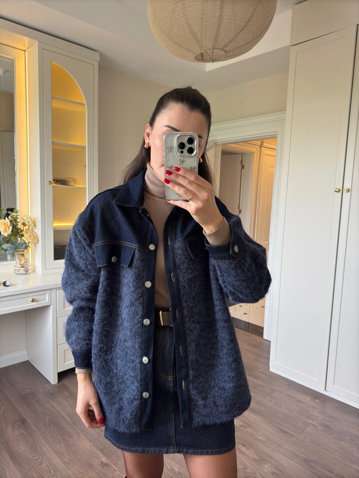 RAYA DENIM JACKET BLUE