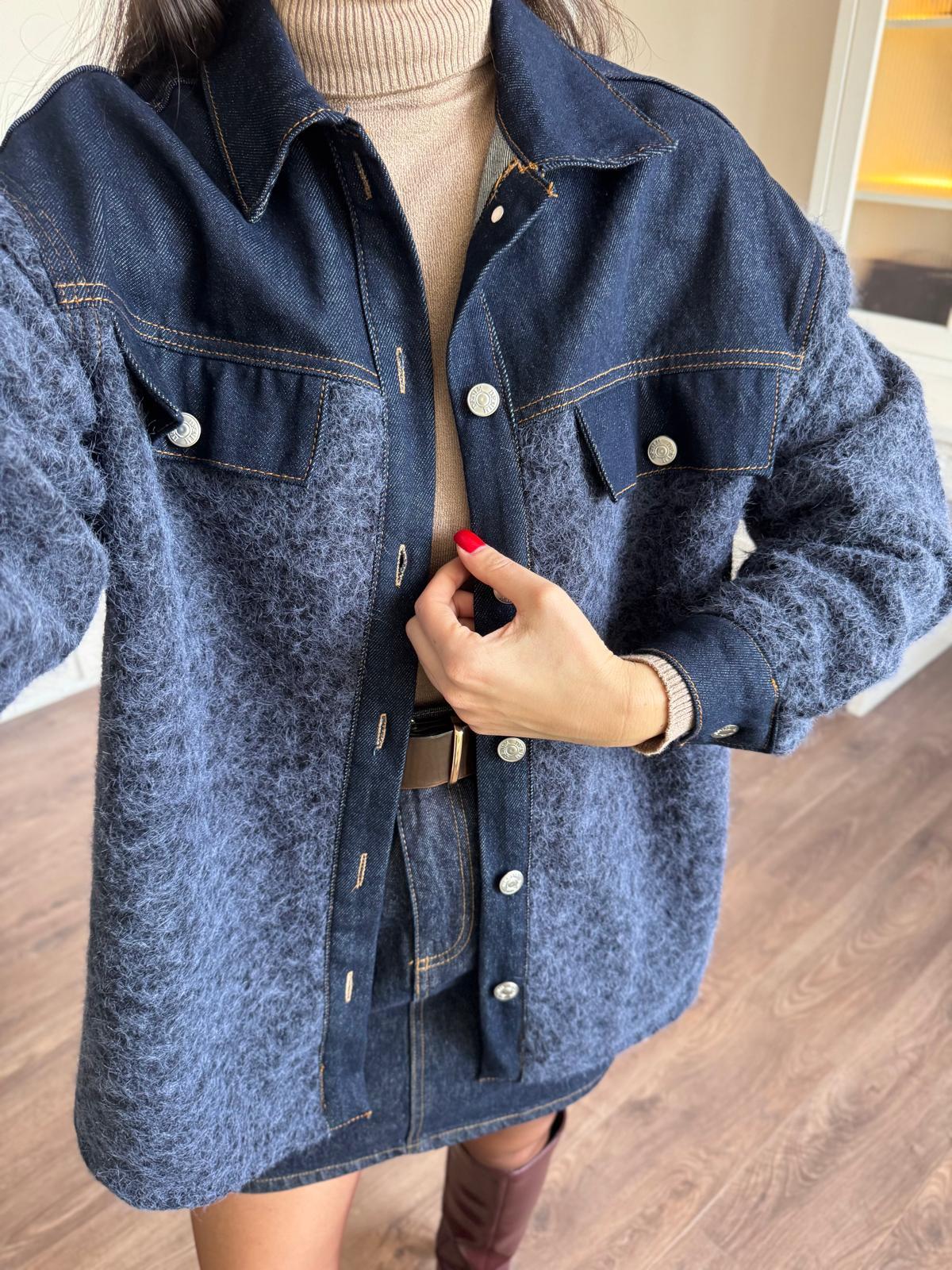 RAYA DENIM JACKET BLUE