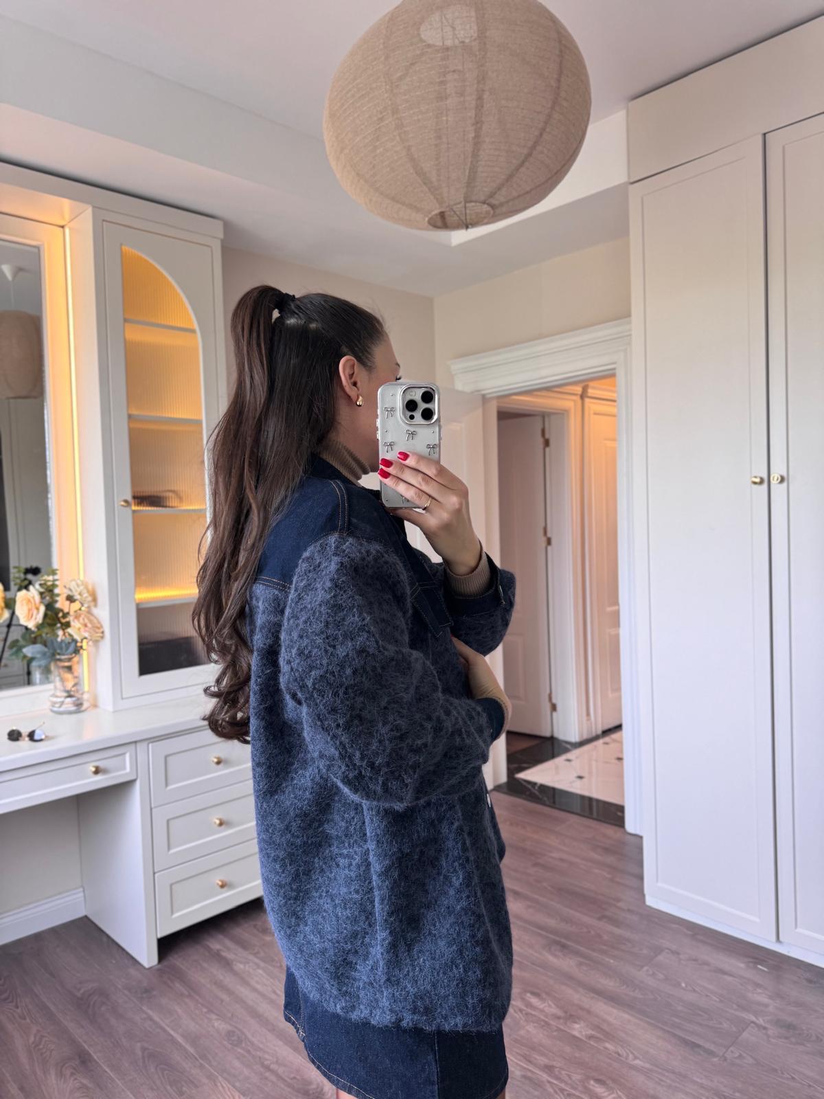 RAYA DENIM JACKET BLUE