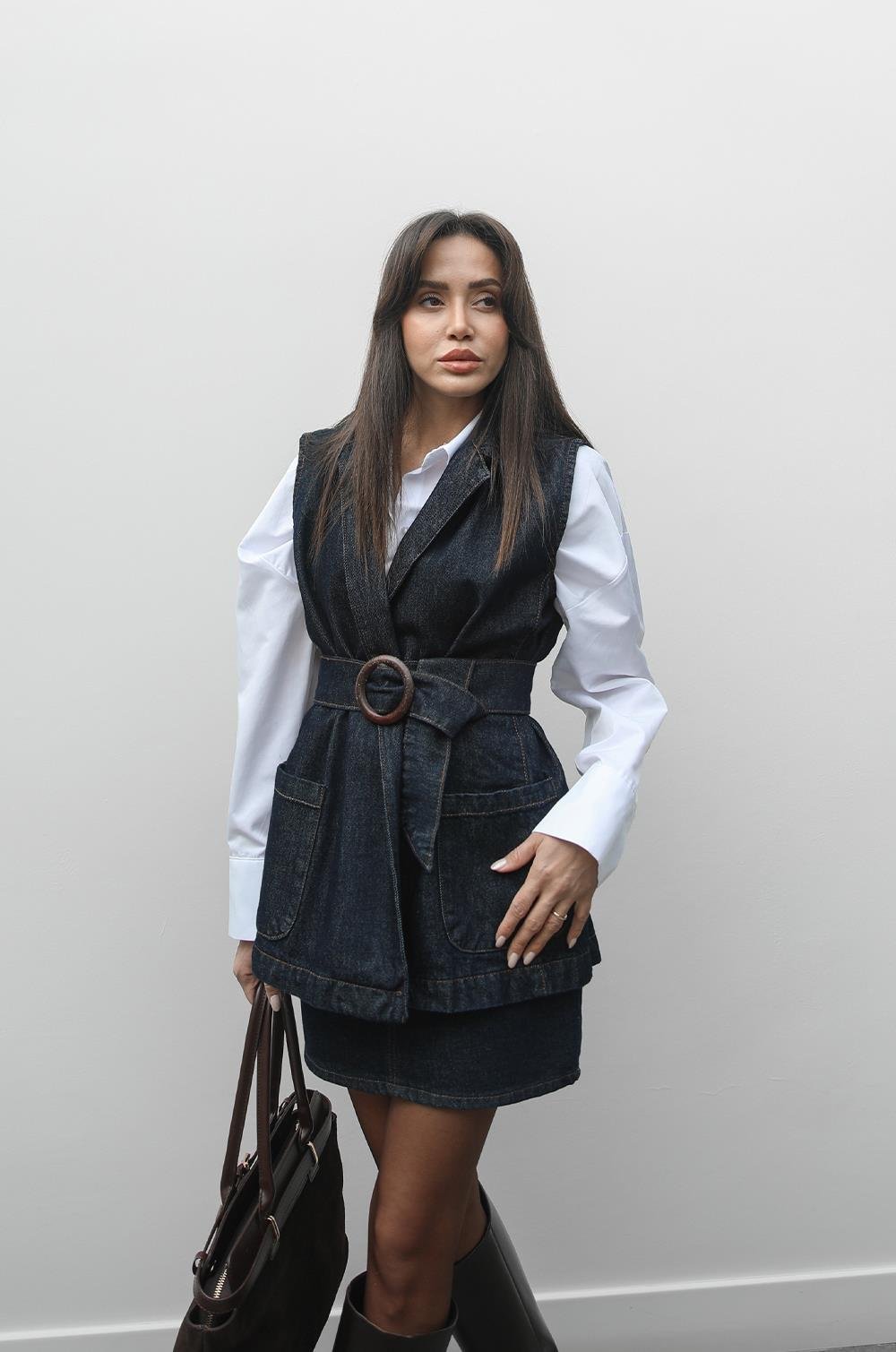 ROSALEE DENIM VEST