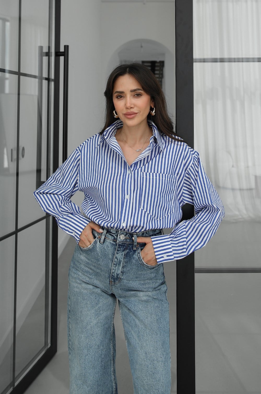 PRUGASTA KOŠULJA "BLUE STRIPE"