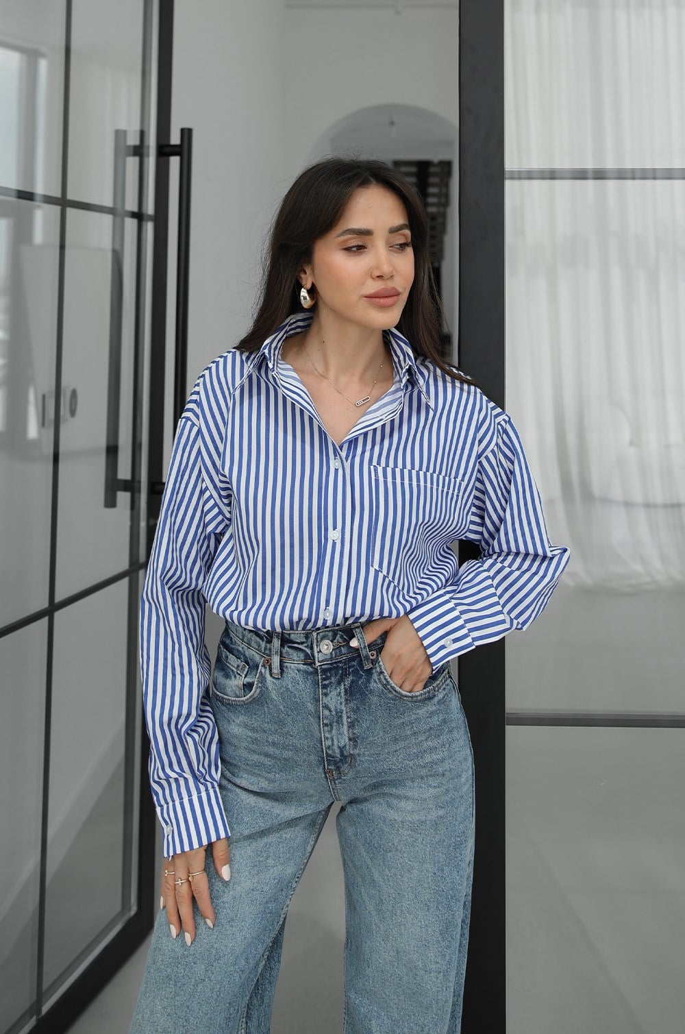 PRUGASTA KOŠULJA "BLUE STRIPE"