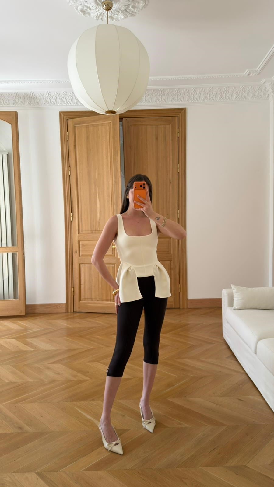 Peplum Sculpt Corset Top with Wide Straps - više boja