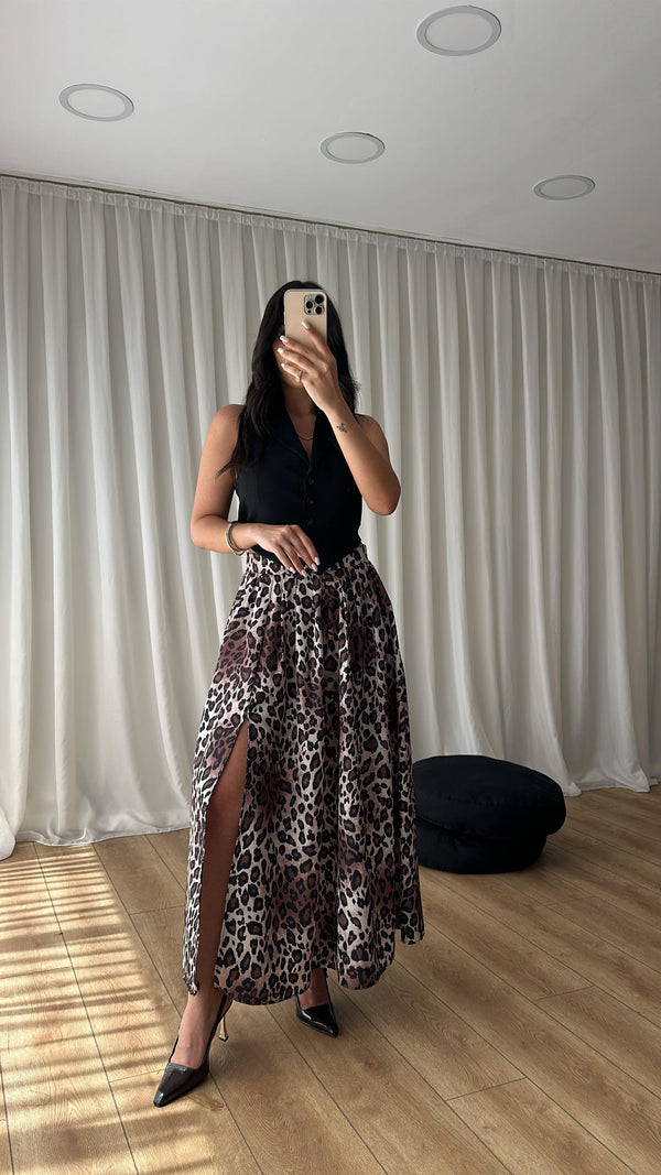 MAREA PREMIUM SUKNJA LEOPARD