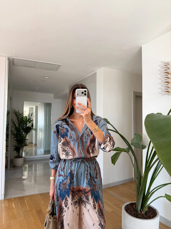 Majna Satin Set