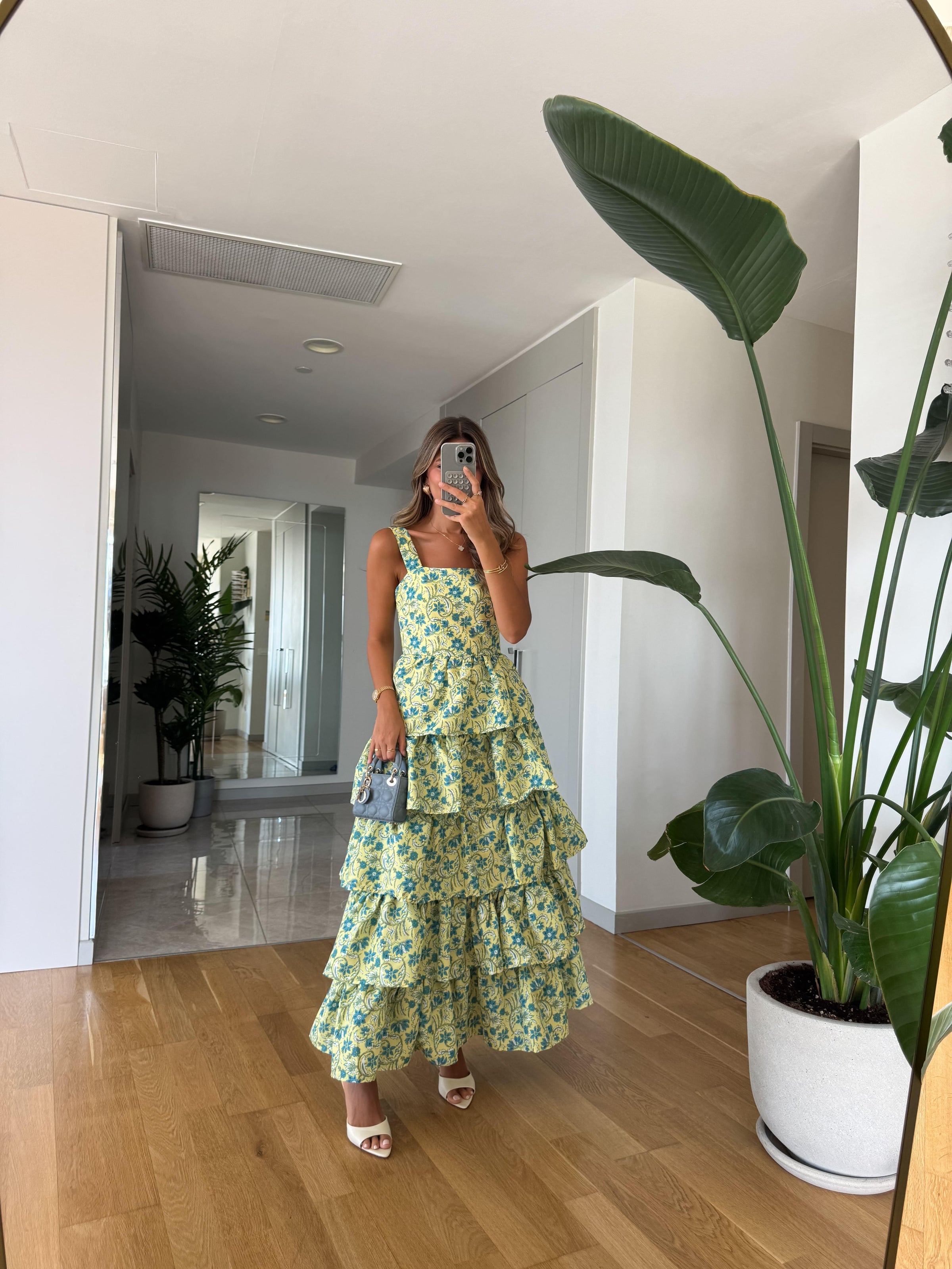 Floral Tiered Maxi Dress