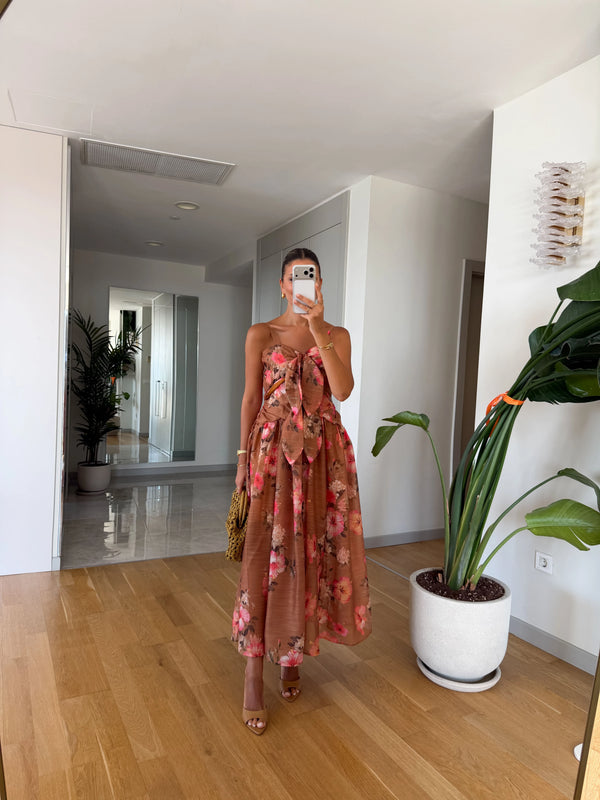 Miel Floral Maxi Dress