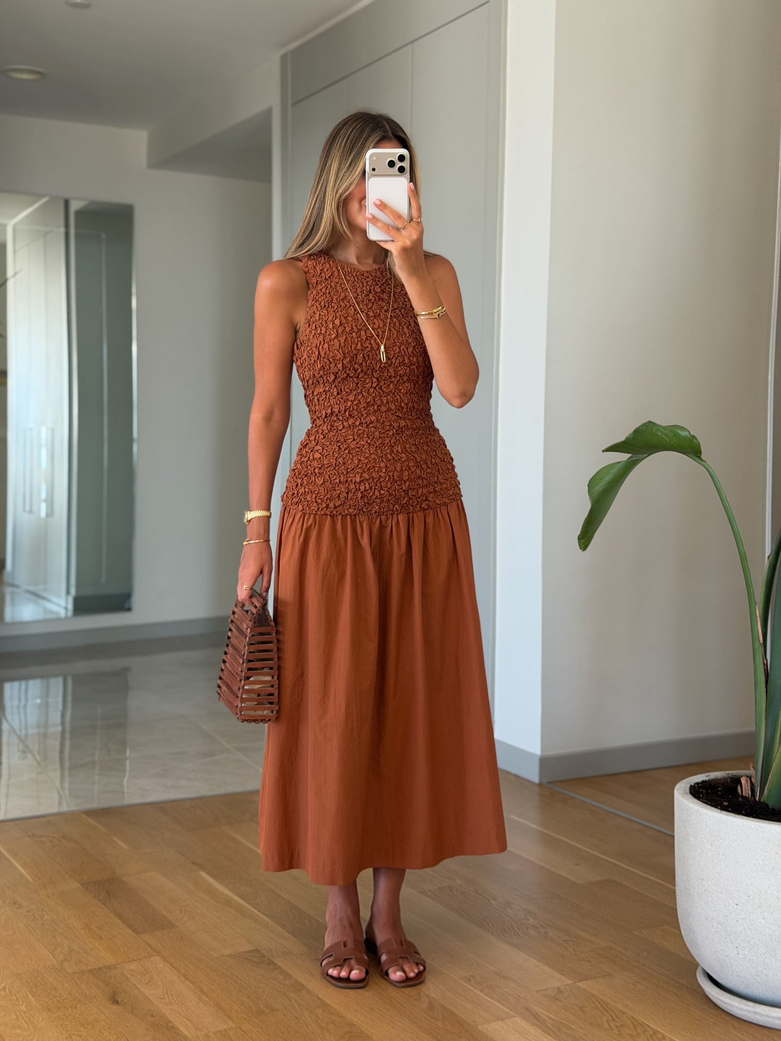 Terra Chic Midi Haljina