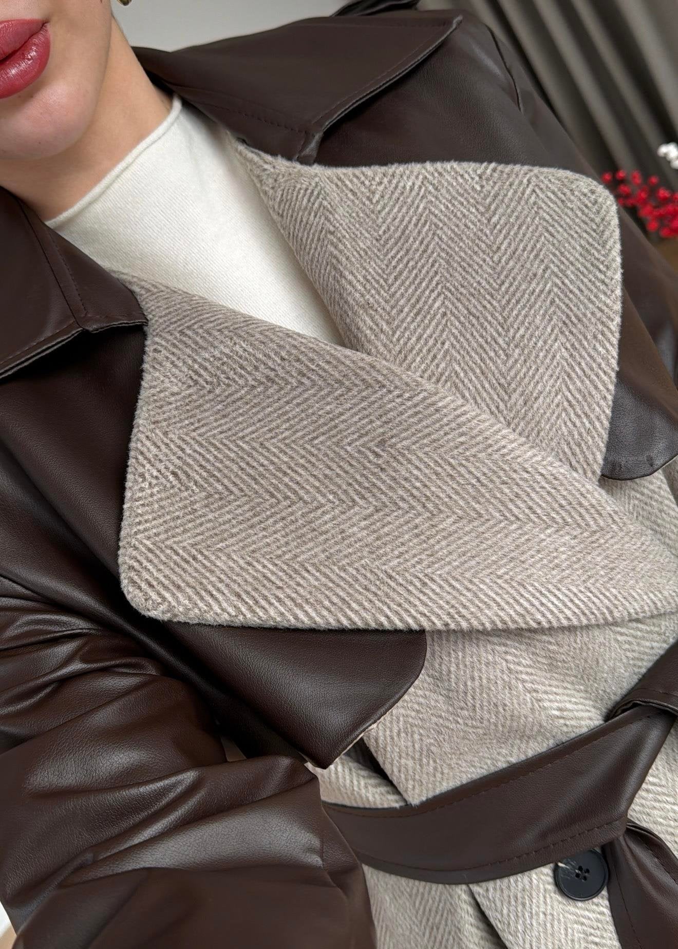 DUAL TONE BROWN  VUNENI KAPUT