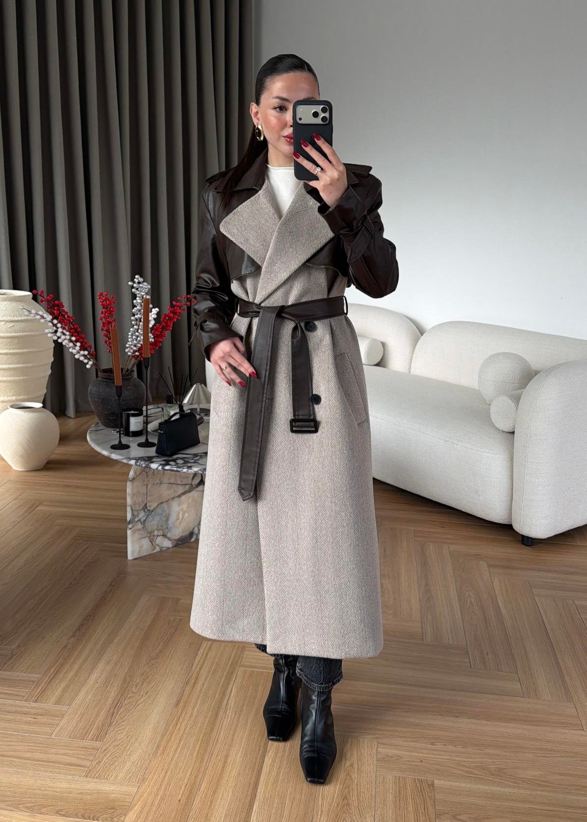 DUAL TONE BROWN  VUNENI KAPUT