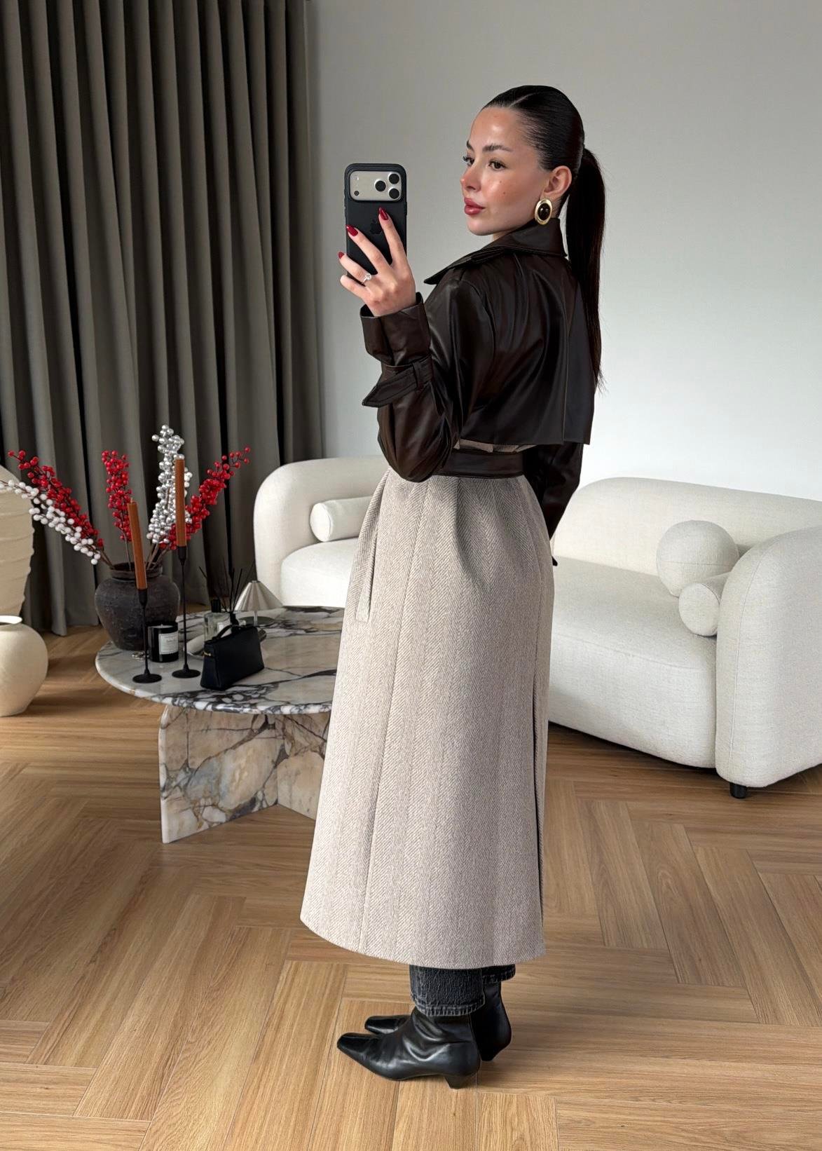 DUAL TONE BROWN  VUNENI KAPUT