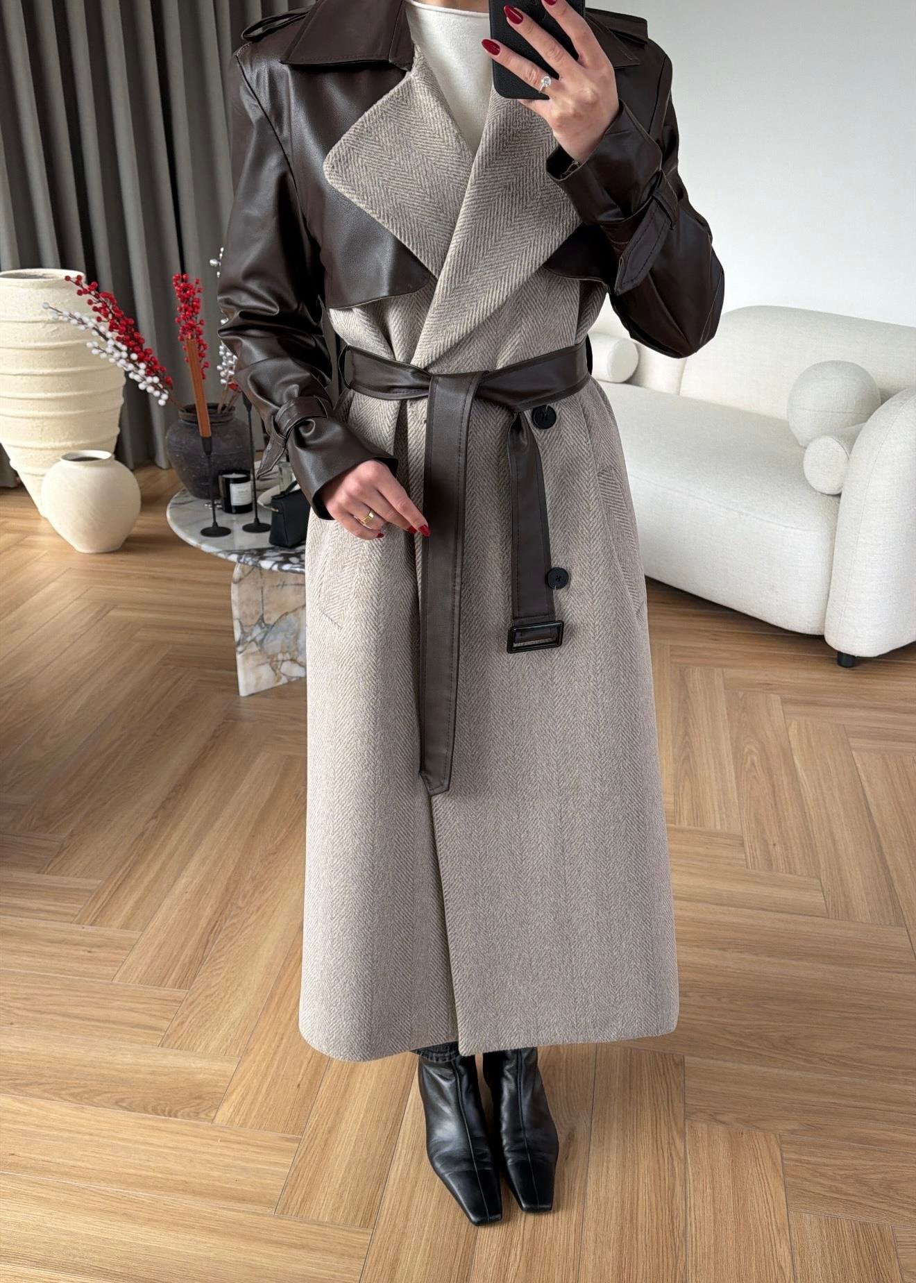 DUAL TONE BROWN  VUNENI KAPUT