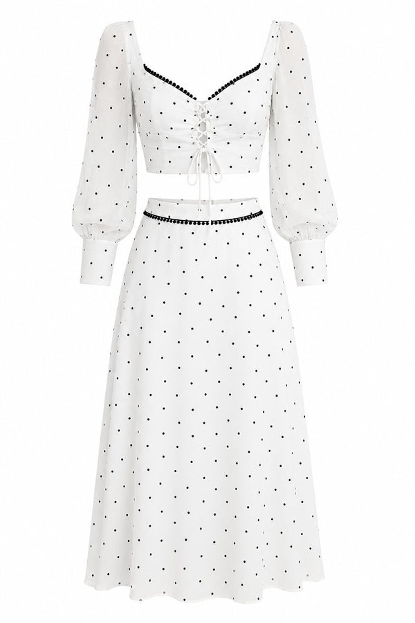 Monako Lanvin Set (Bluza i Suknja)