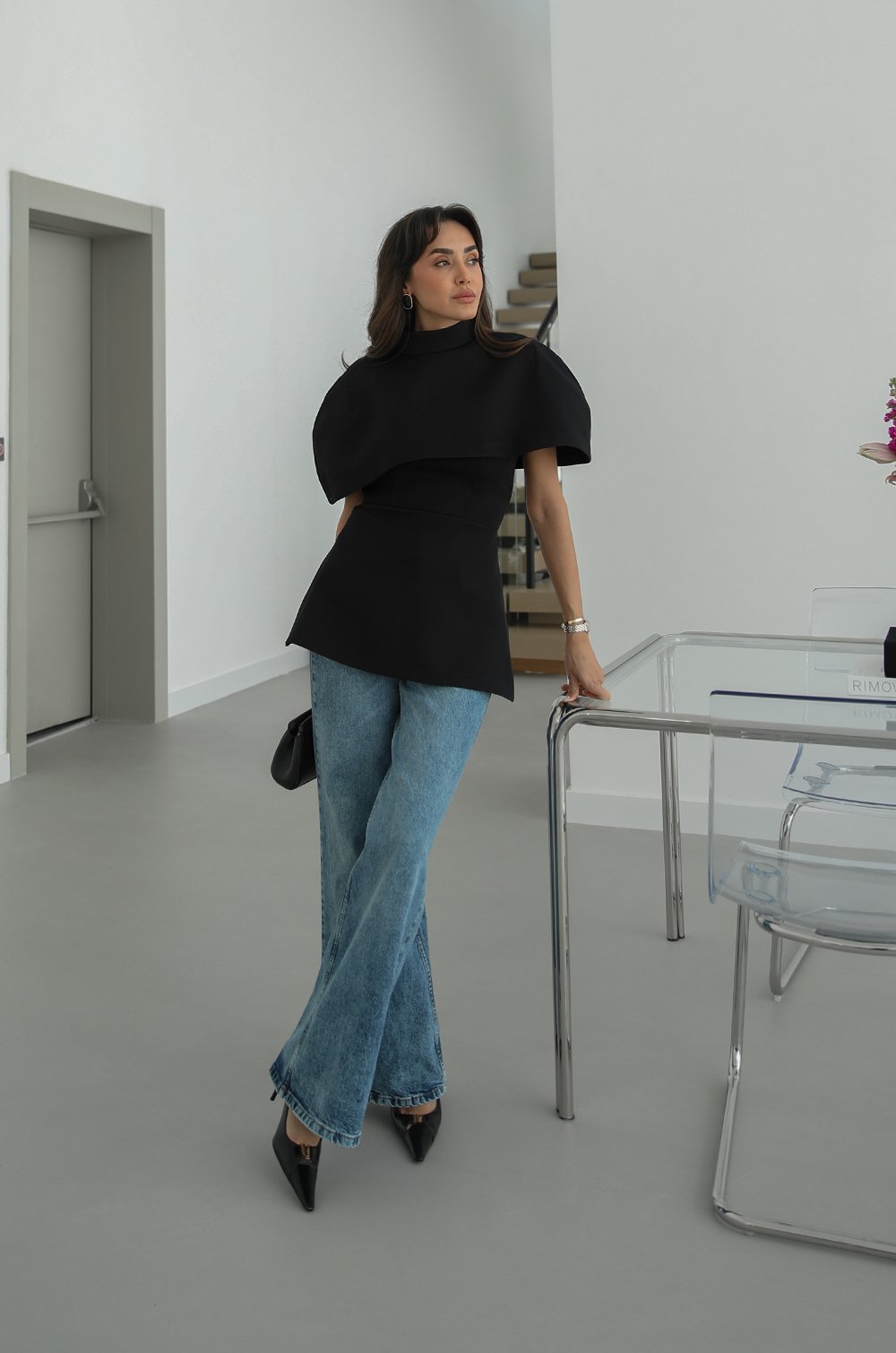 Modular Cape Bluza Ivory Sand