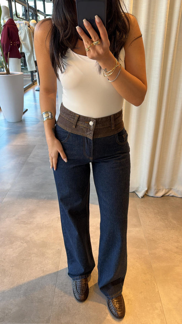 PREMIUM TEKSAS KOMPLET - kombinacija dve boje