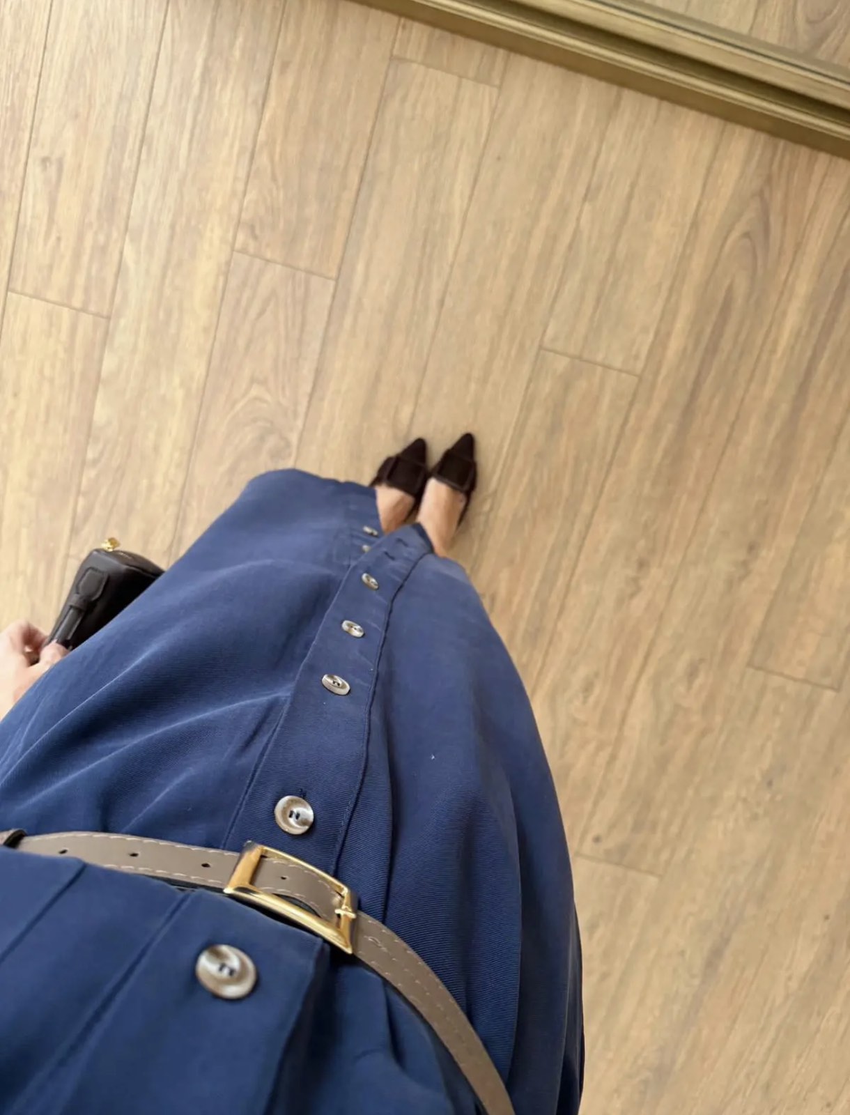 HARPER HALJINA MIDI - NAVY BLUE