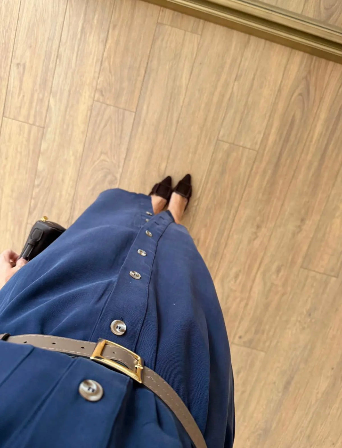 HARPER HALJINA MIDI - NAVY BLUE