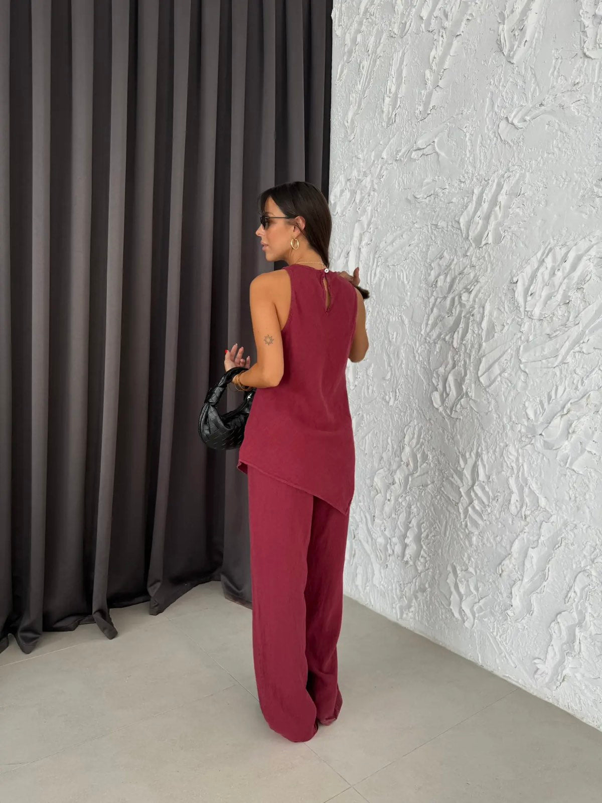Linéa Luxe Komplet Clean Burgundy