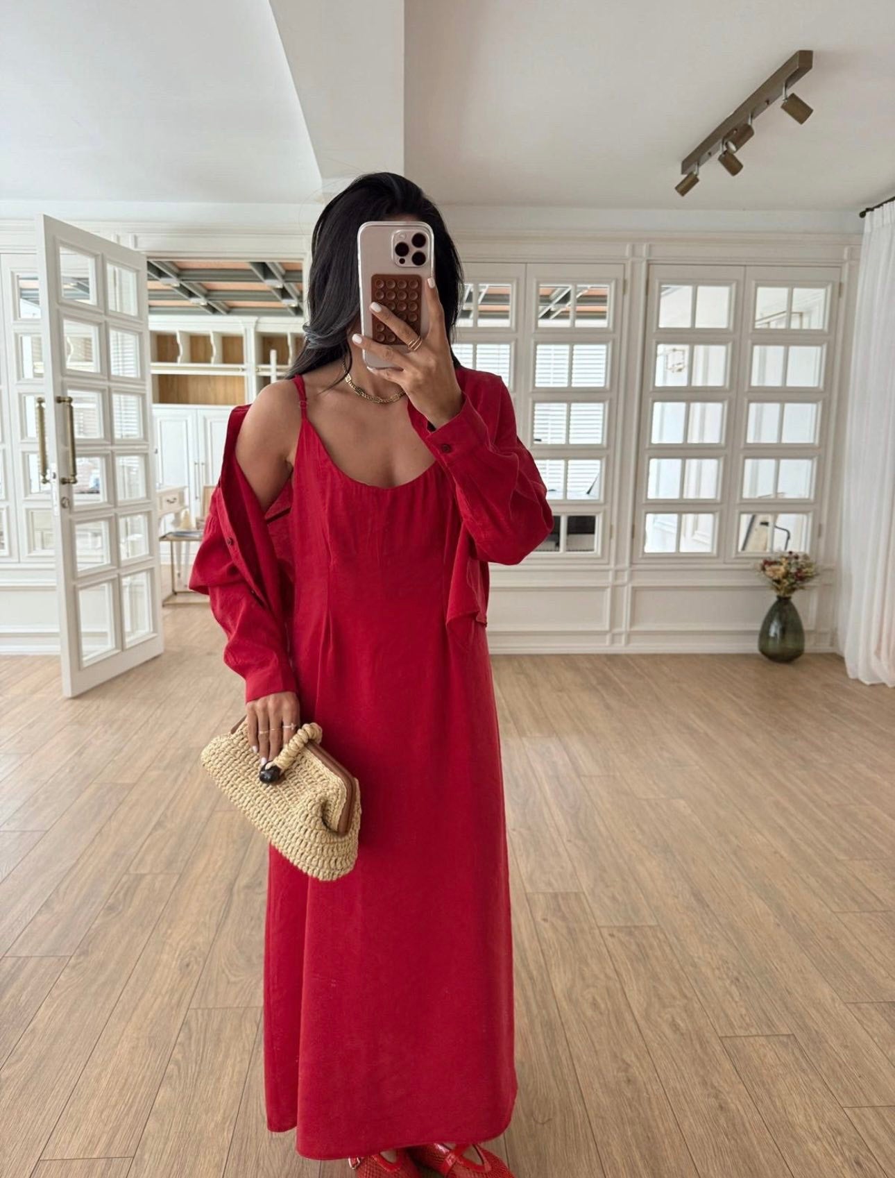 Corallo set Premium Tencel Crvena Boja