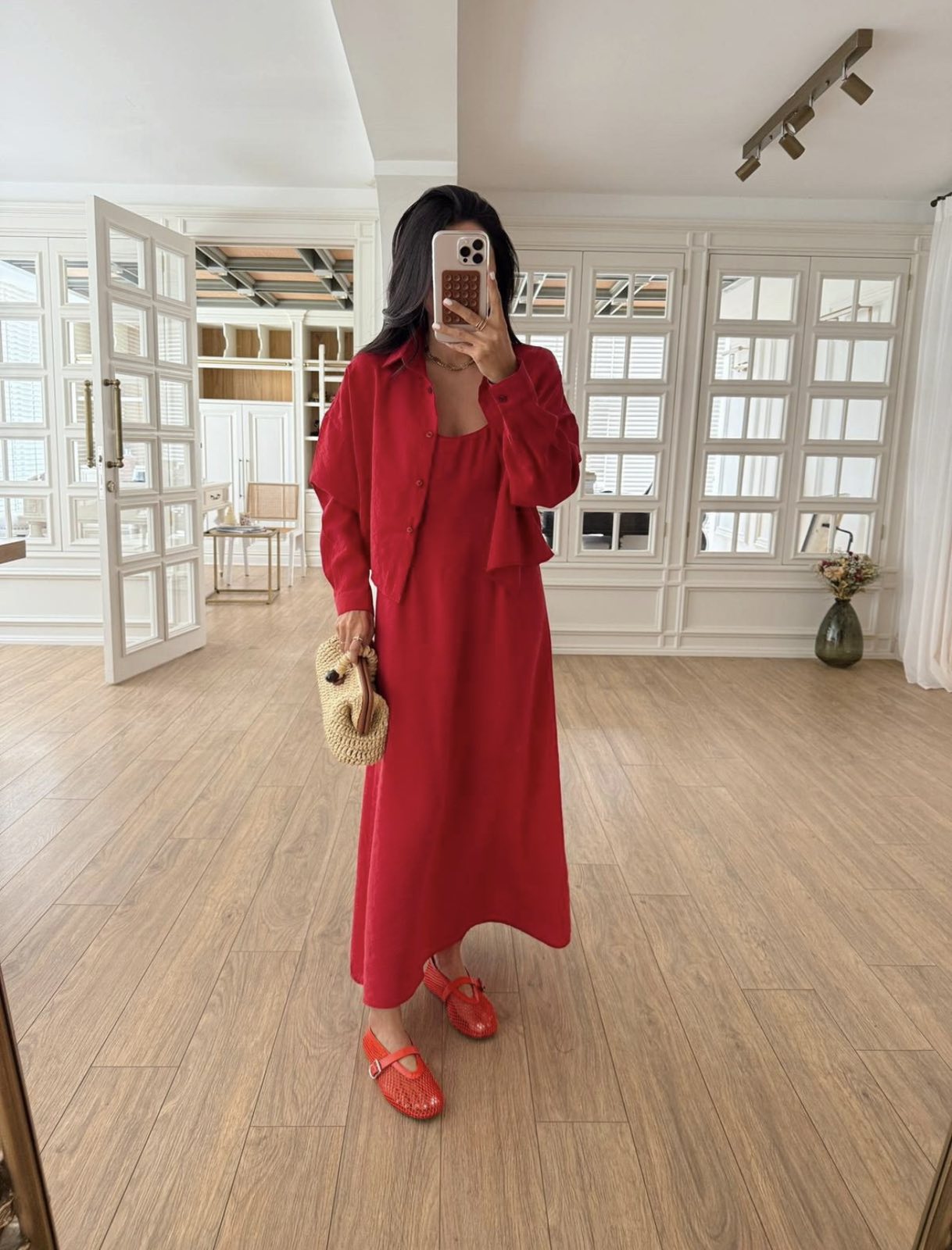 Corallo set Premium Tencel Crvena Boja