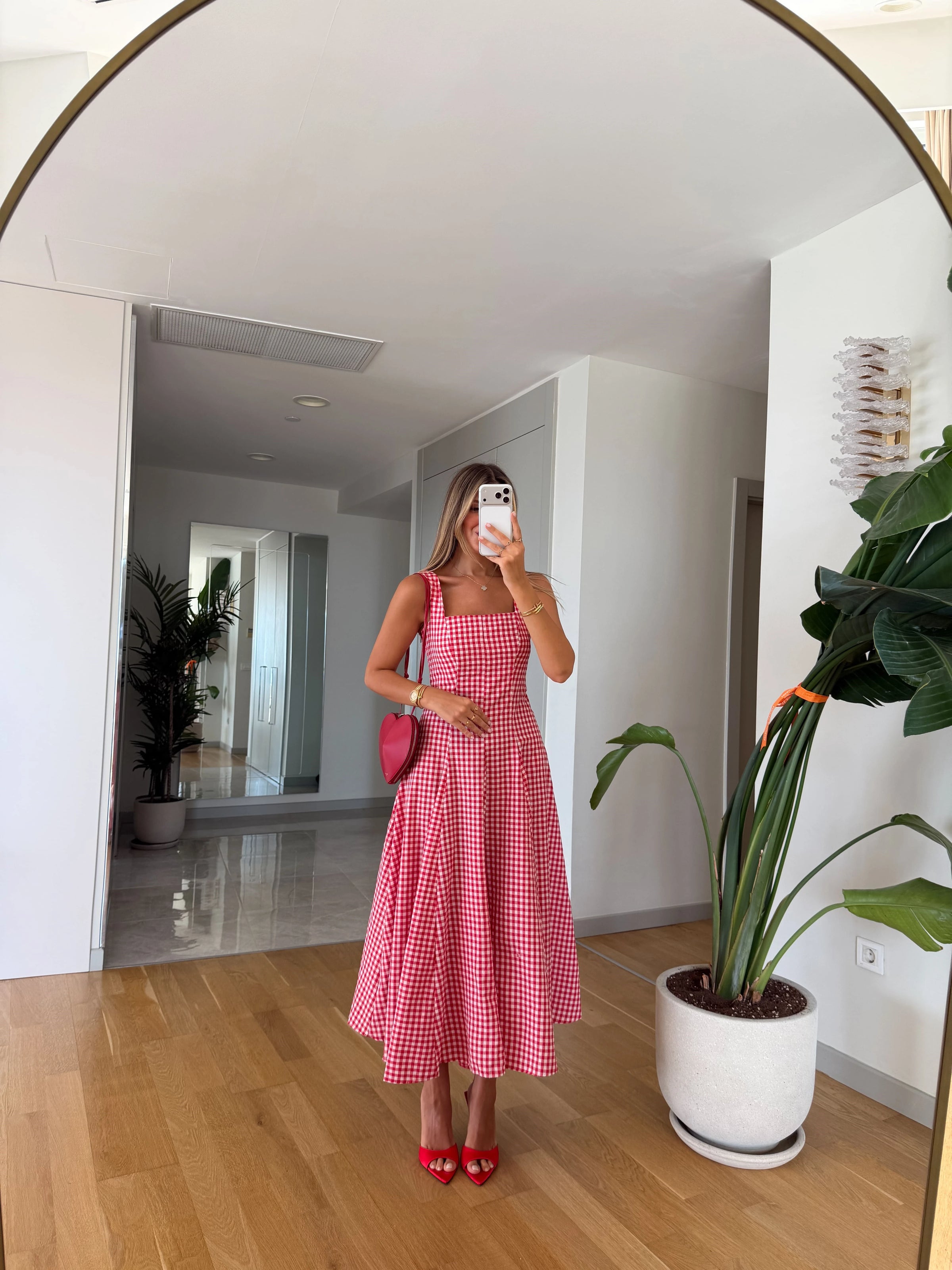 Gingham Romance haljina