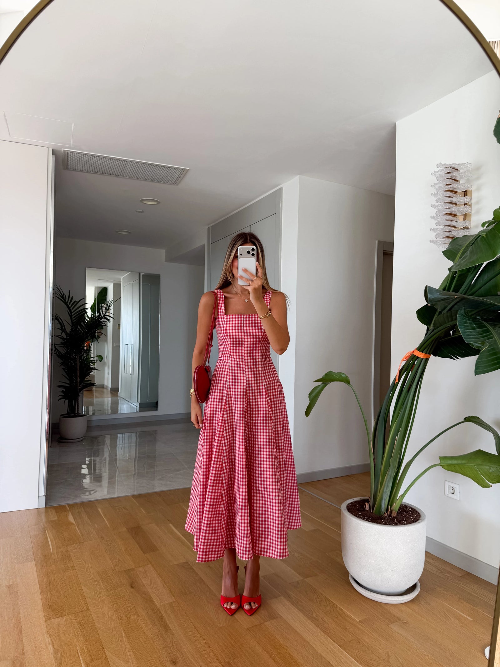 Gingham Romance haljina