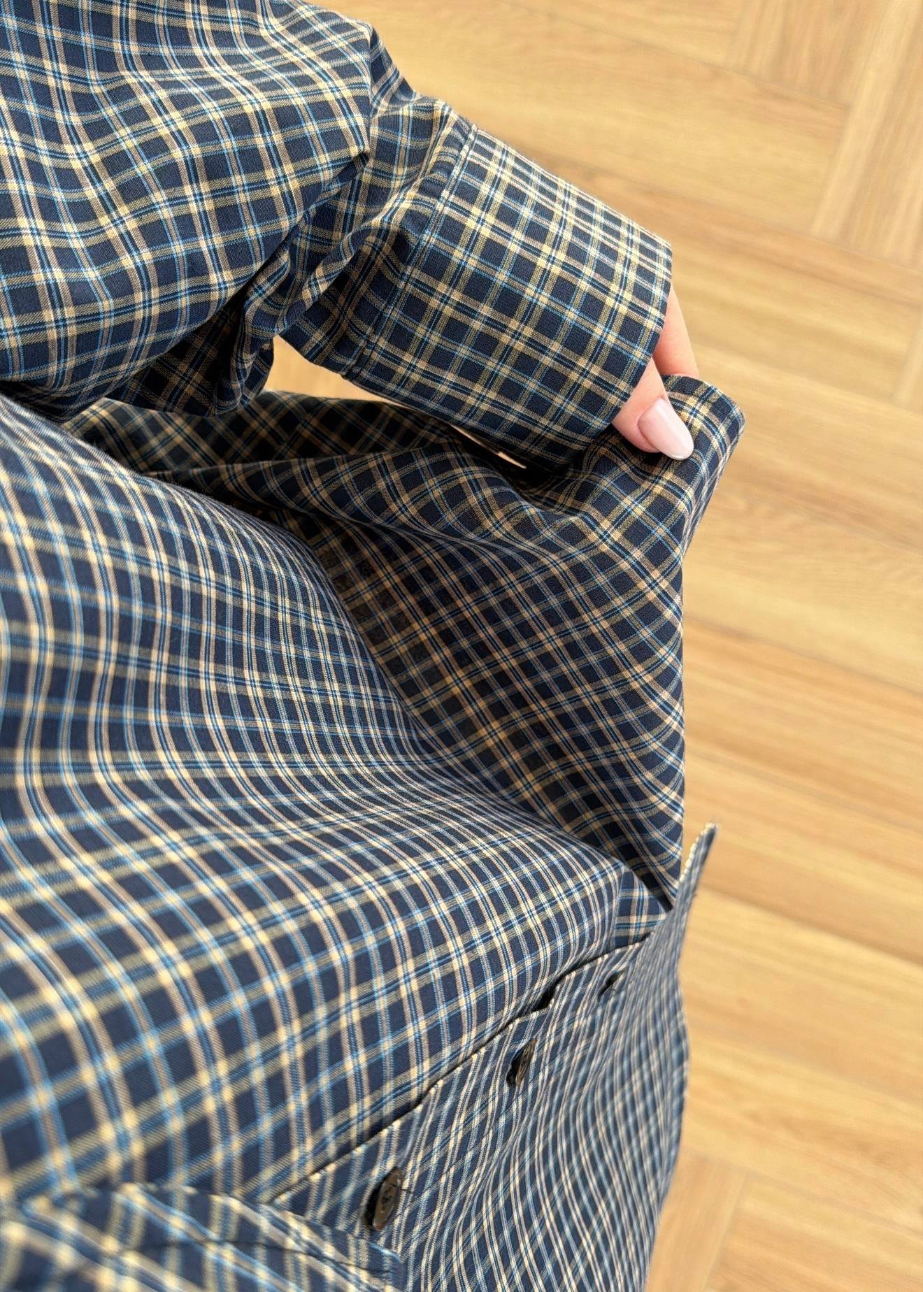 KARIRANA PAMUČNA KOŠULJA